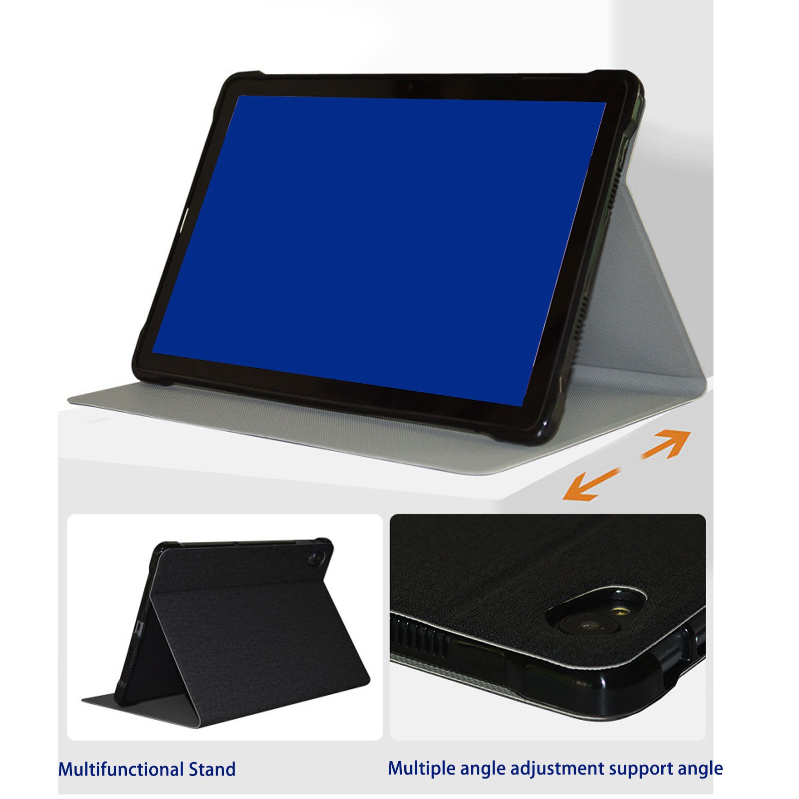Tablet Case Shockproof Scratch Resistant PU Leather Tablet Protective Cover Kit - Picture 27 of 37