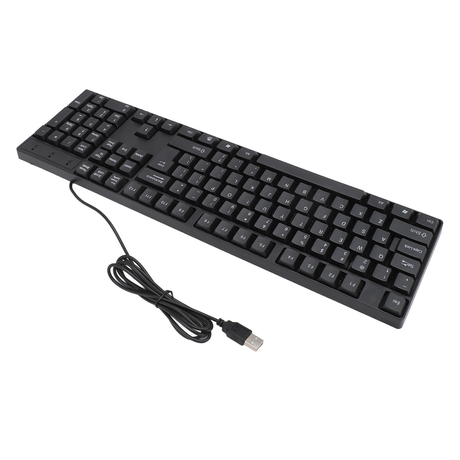 K1800 Minority Language Keyboard 104 Keys 4.9ft Cable Ergonomic Design USB W VIS - Picture 16 of 24