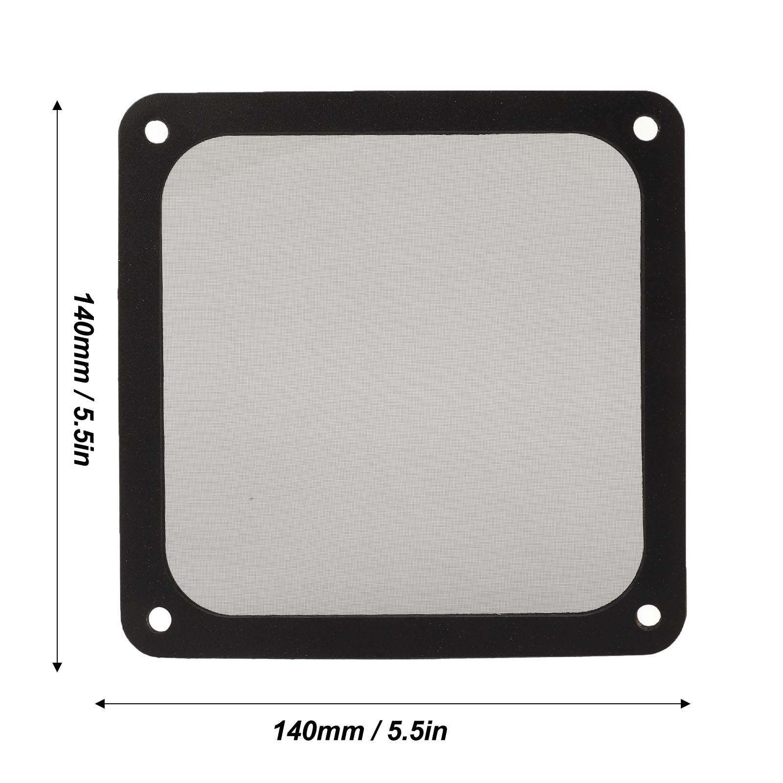 PC Fan Dust Filter Mesh Magnetic Frame Nylon Chassis Fan Dust Mesh Cover For CB - Afbeelding 27 van 30