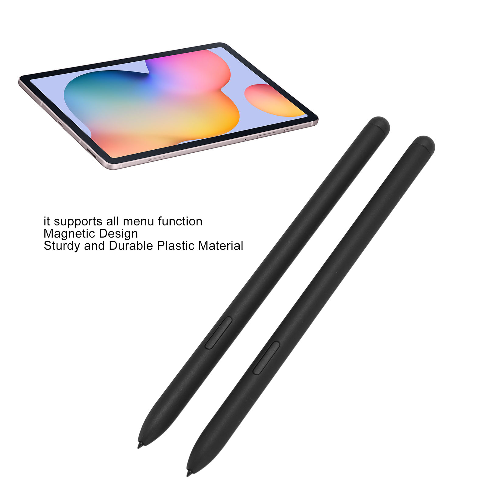 2x Stylus For Tab S7 Magnetic 4096 Pressure Le-vel Menu Function Precise Cont CB - Afbeelding 26 van 34