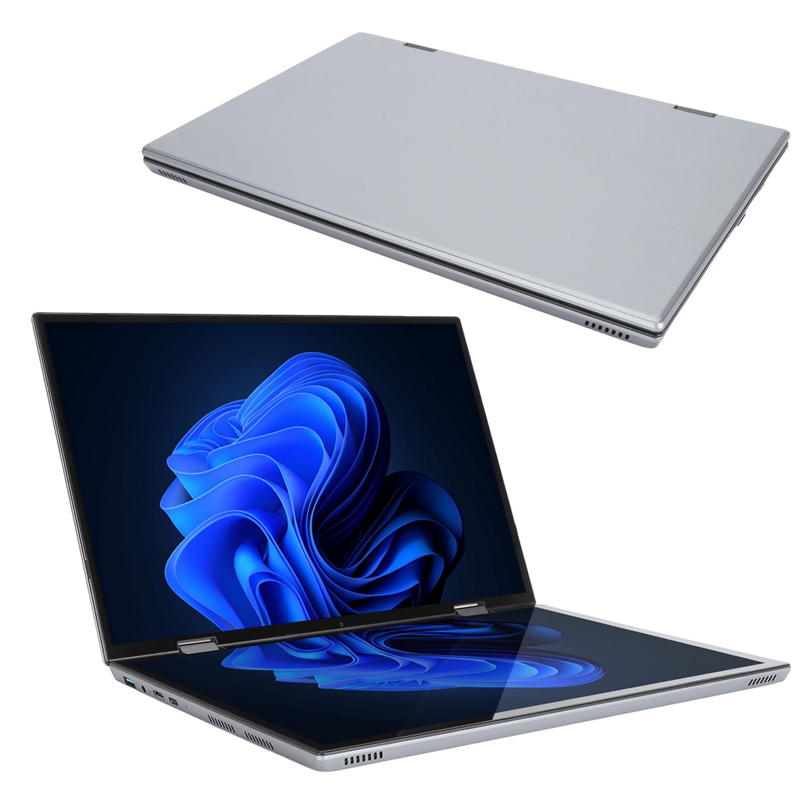 14in Laptop Dual Touchscreen Quad Core 16G DDR4 256G SSD 2.2K HD 2.4G 5G WiF NEW - Afbeelding 15 van 18