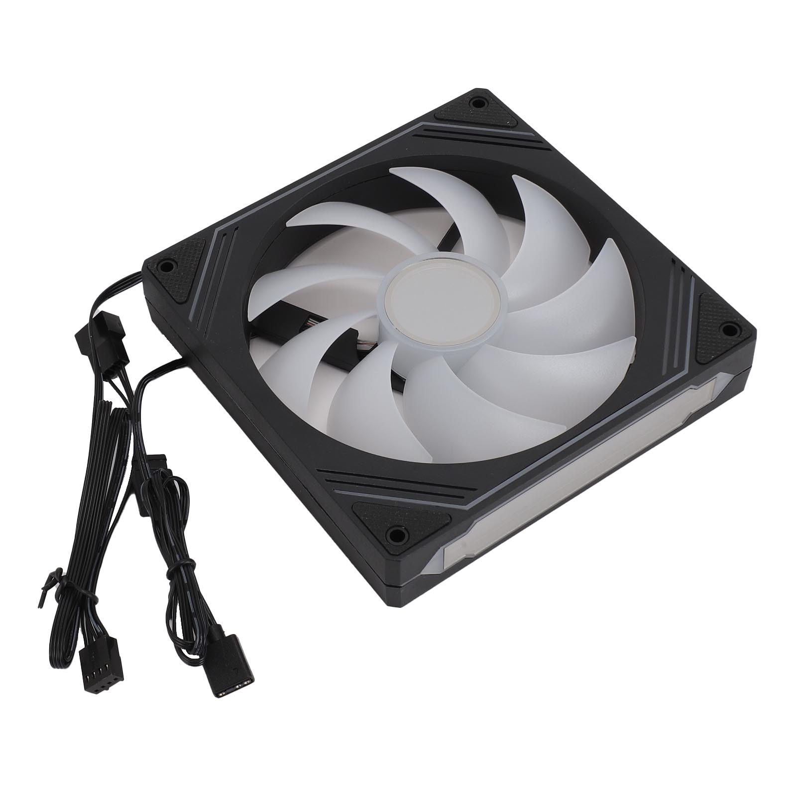 ARGB Chassis Fan 140x140x25mm Synchronized Light Quiet Heat Dissipation Cooli FY - Afbeelding 27 van 34