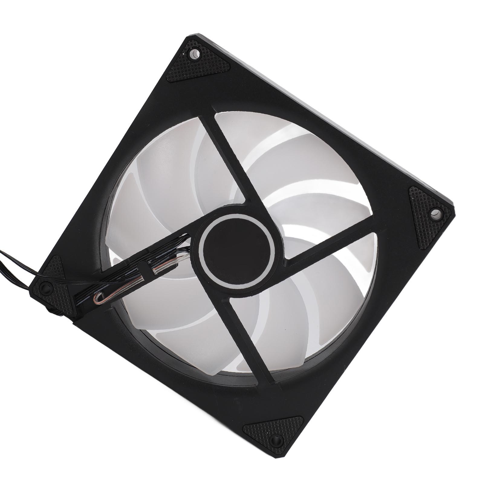 ARGB Chassis Fan 140x140x25mm Synchronized Light Quiet Heat Dissipation Cooli FY - Afbeelding 32 van 34