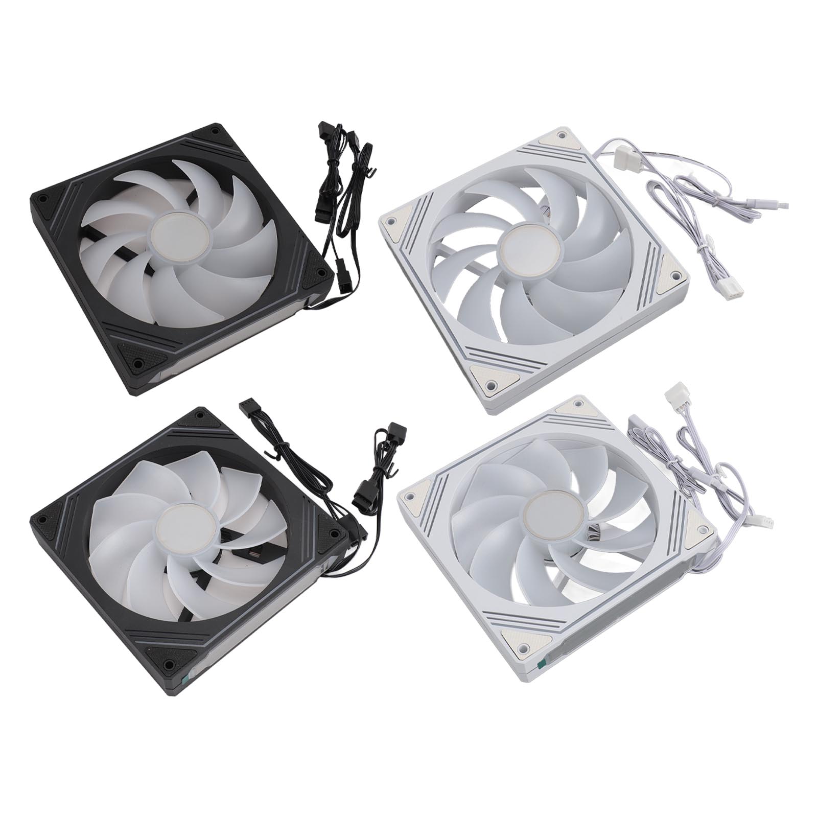 ARGB Chassis Fan 140x140x25mm Synchronized Light Quiet Heat Dissipation Cooli CB - Afbeelding 25 van 34