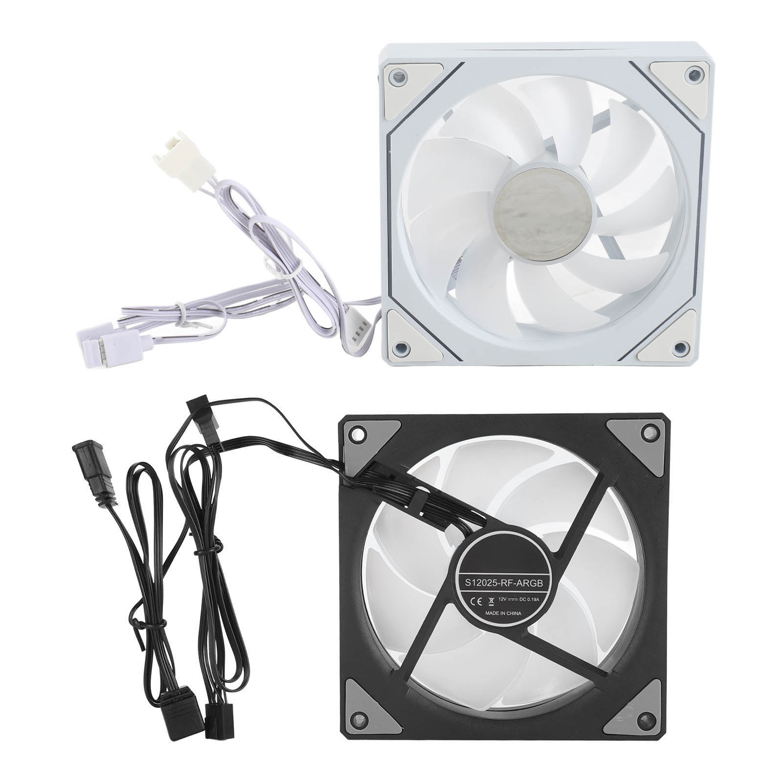 120mm ARGB PWM Case Fan 800 To 2000RPM 4pin PWM Silent Computer Fan RGB Moth SAL - Afbeelding 25 van 36