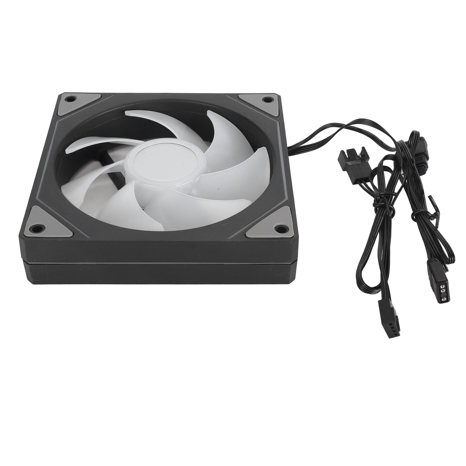 120mm ARGB PWM Case Fan 800 To 2000RPM 4pin PWM Silent Computer Fan RGB Mothe FY - Afbeelding 36 van 36