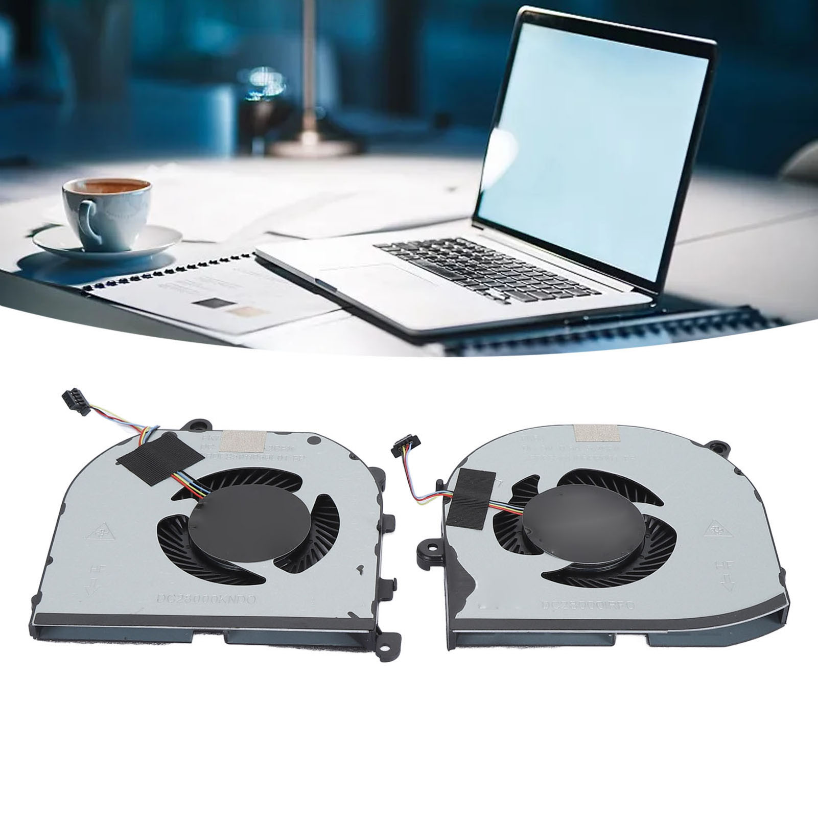 Laptop Replacement Cooling Fan For XPS 15 9570 XPS 15 7590 XPS 15‑9570 P FY - Afbeelding 24 van 31