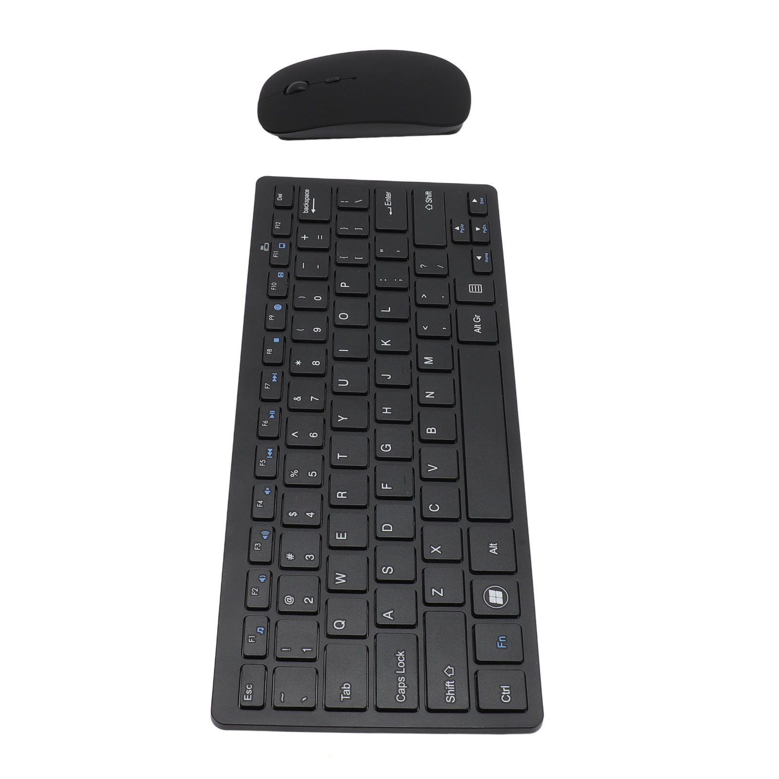 2.4G Wireless Keyboard Mouse Combo 78 Keys Keyboard USB Receiver Thin PC Key Hot - Afbeelding 30 van 30