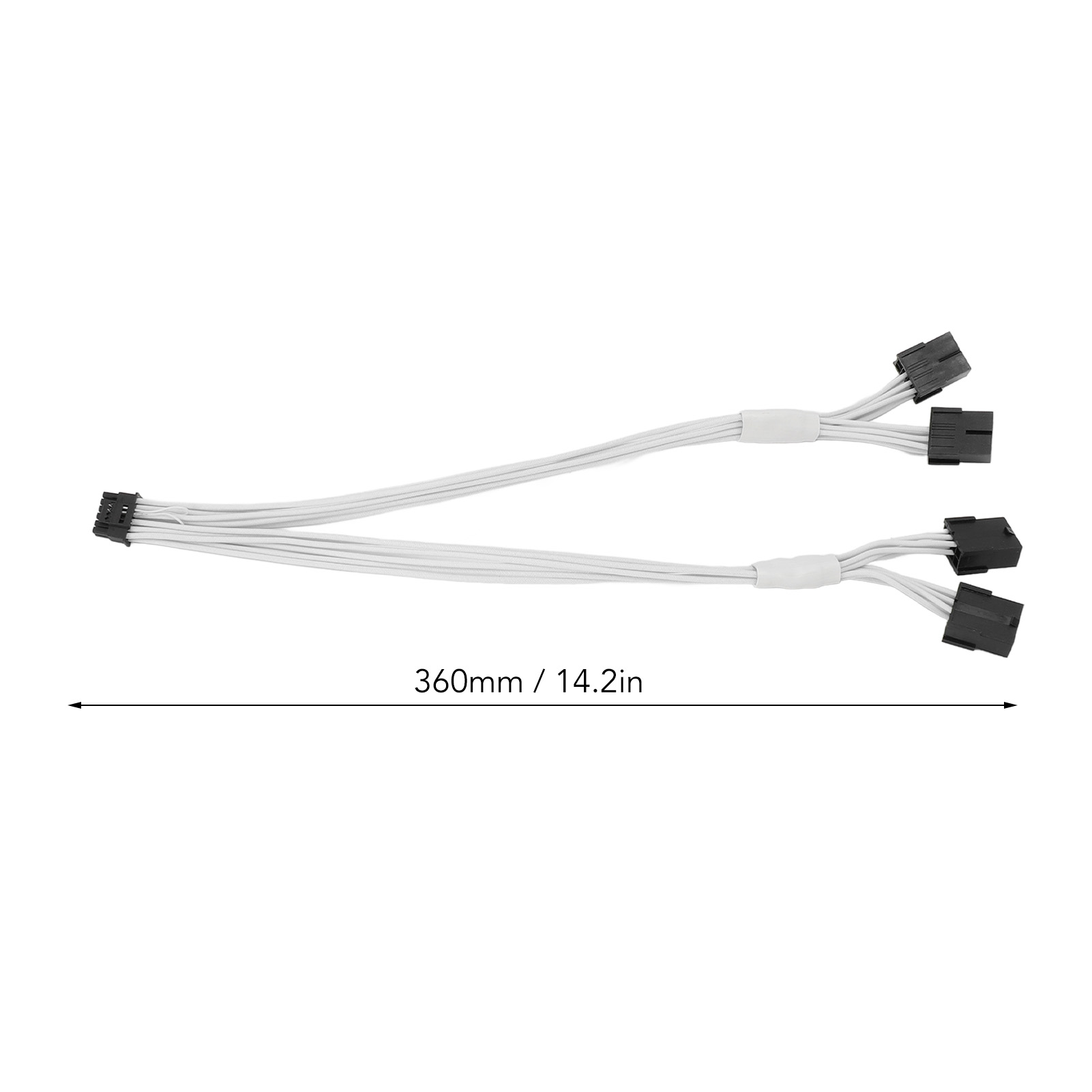 12VHPWR PCI E 5.0 Extension Cable 16Pin Male To PCIE 5.0 4x8 Pin Female Sleev FY - Afbeelding 28 van 29