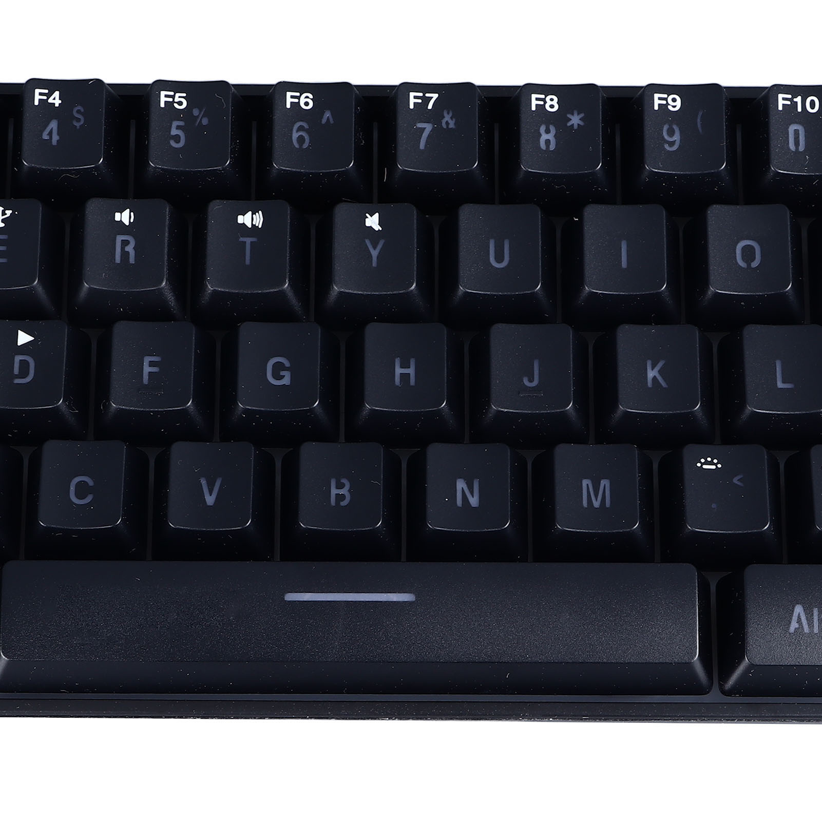 61 Keys Gaming Keyboard 2.4G BT Wired 3 Modes Keyboard RGB Backlit Membrane K DB - Photo 14/18