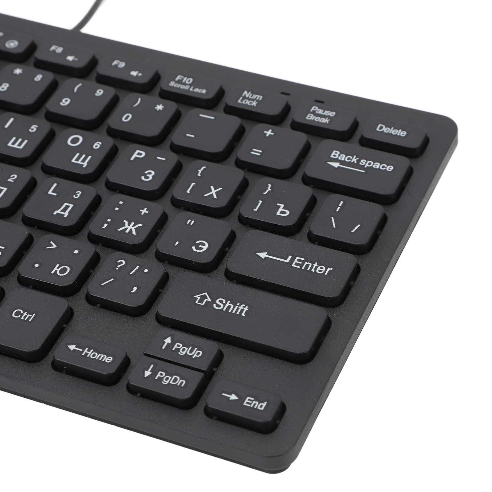 78 Key Ultra Slim Language Keyboard USB Wired Compact Keyboard With Ergonomi UK - Picture 27 of 28