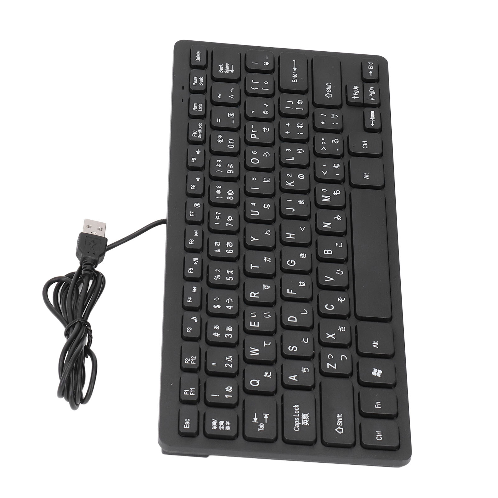 78 Key Ultra Slim Wired Keyboard Ergonomic QWERTY Layout Dual Language USB 2 AU - Picture 28 of 28
