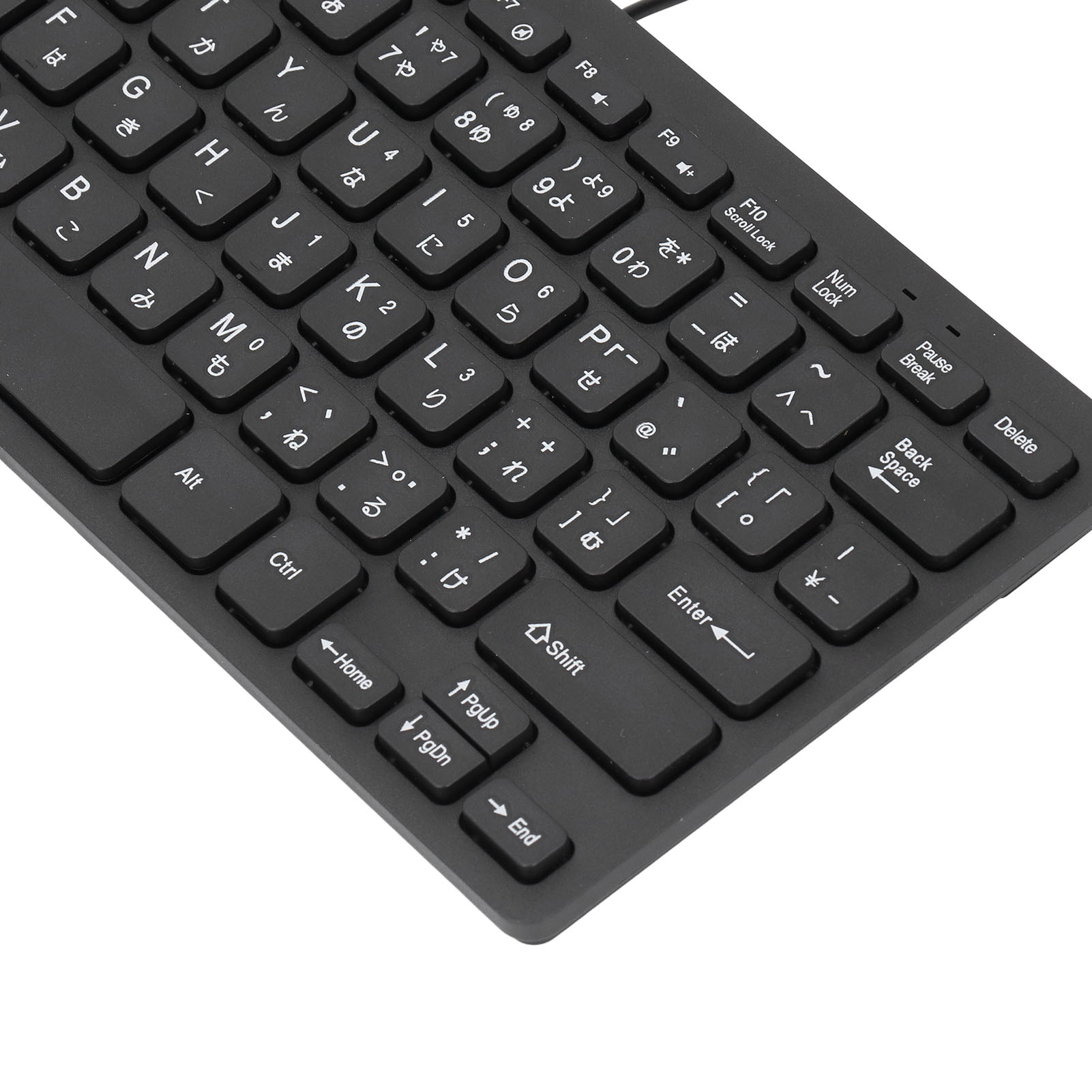 78 Key Ultra Slim Wired Keyboard Ergonomic QWERTY Layout Dual Language USB 2 BLW - Picture 24 of 28