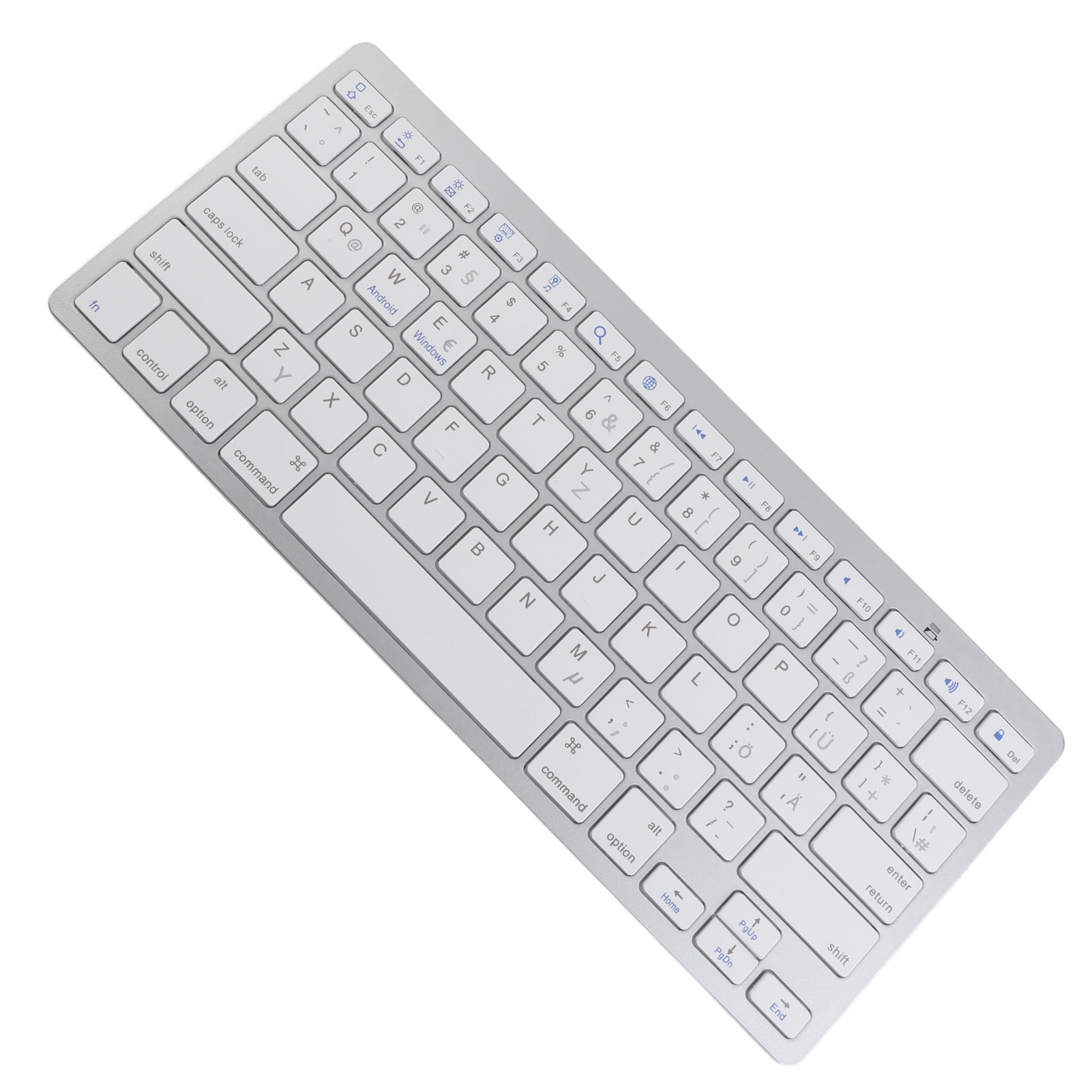 Wireless BT Keyboard Portable Compact Ultra Thin Bilingual Universal For PC L FY - Bild 36 von 36