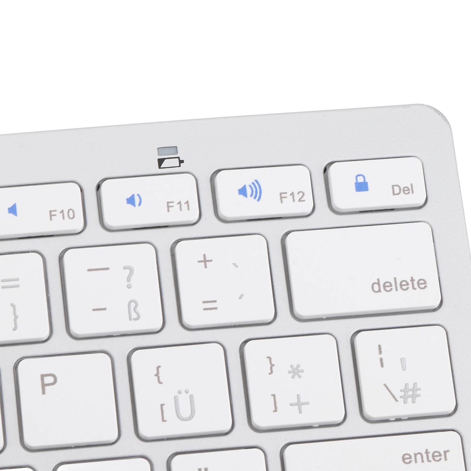 Wireless BT Keyboard Portable Compact Ultra Thin Bilingual Universal For PC L FY - Bild 35 von 36