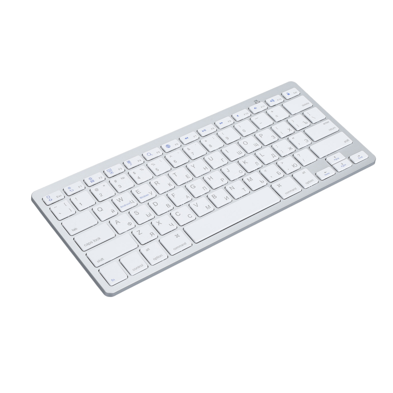 BT -Tastatur Tastatur Ultra Thin WLANS -Beweis Zweisprachiger Sprache Für