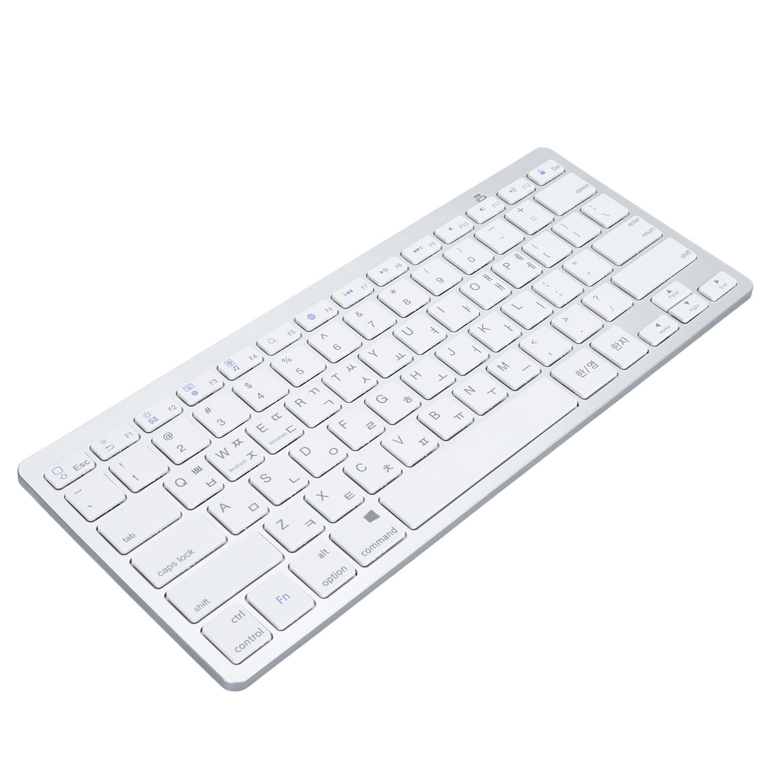 BT Keyboard Bilingual Super Slim Scissor Switch Wireless Keyboard For PC Lap New - Picture 18 of 21