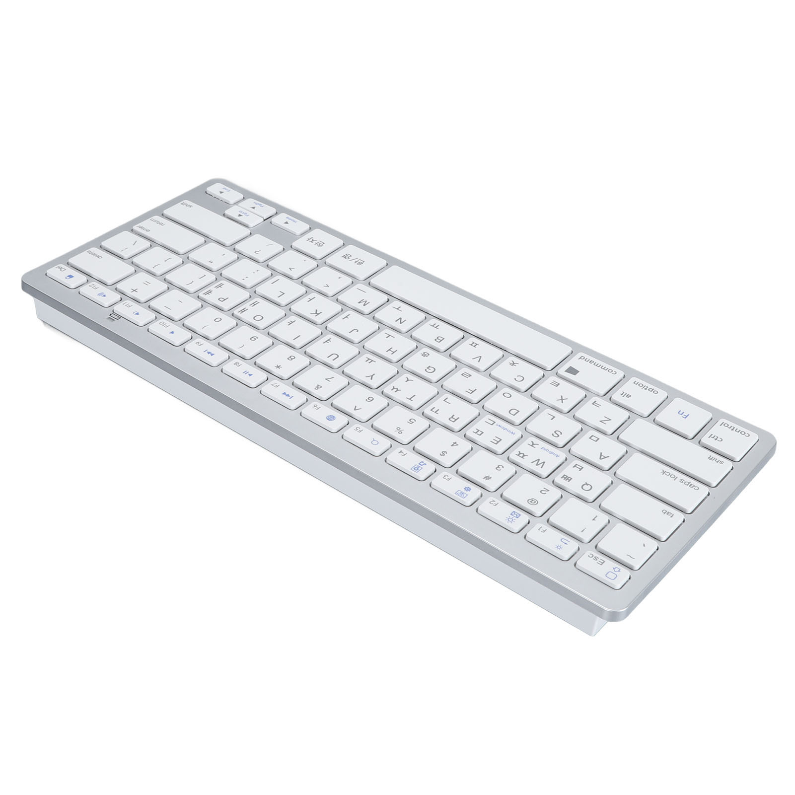 BT Keyboard Bilingual Super Slim Scissor Switch Wireless Keyboard For PC Lap Kit - Picture 21 of 21