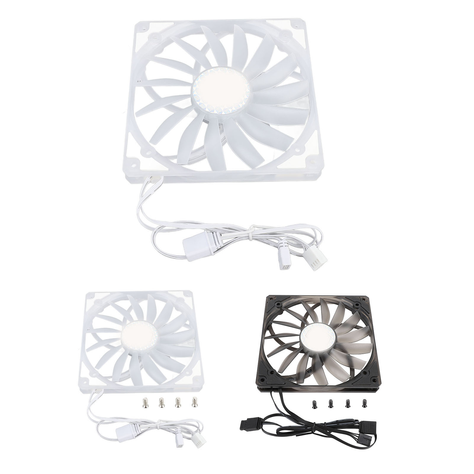 140mm PWM ARGB Fan Ultra Thin 15mm MFDB Dynamic Pressure Bearing PWM Temperat FY - Afbeelding 26 van 29