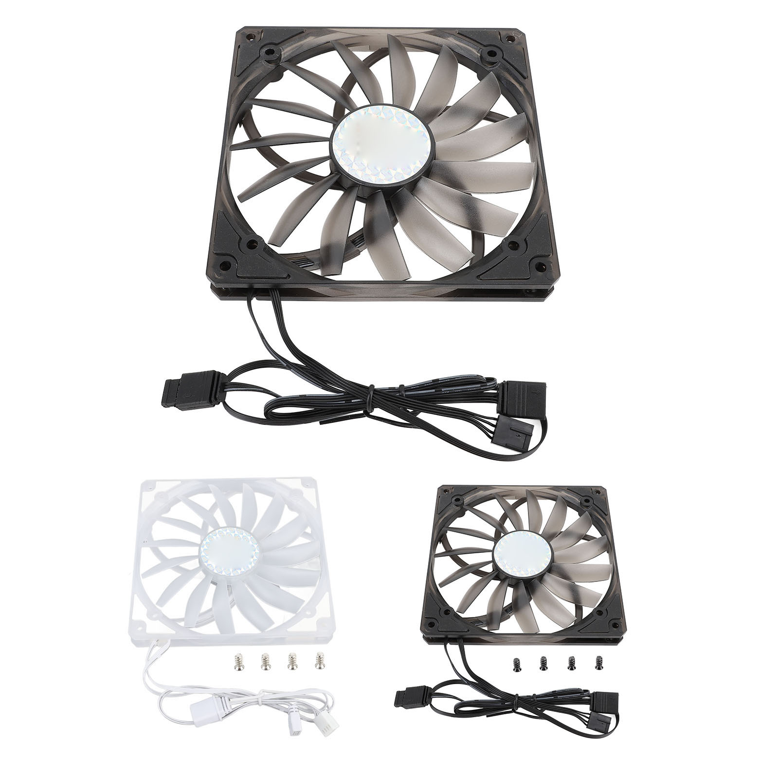 140mm PWM ARGB Fan Ultra Thin 15mm MFDB Dynamic Pressure Bearing PWM Temperat FY - Afbeelding 25 van 29