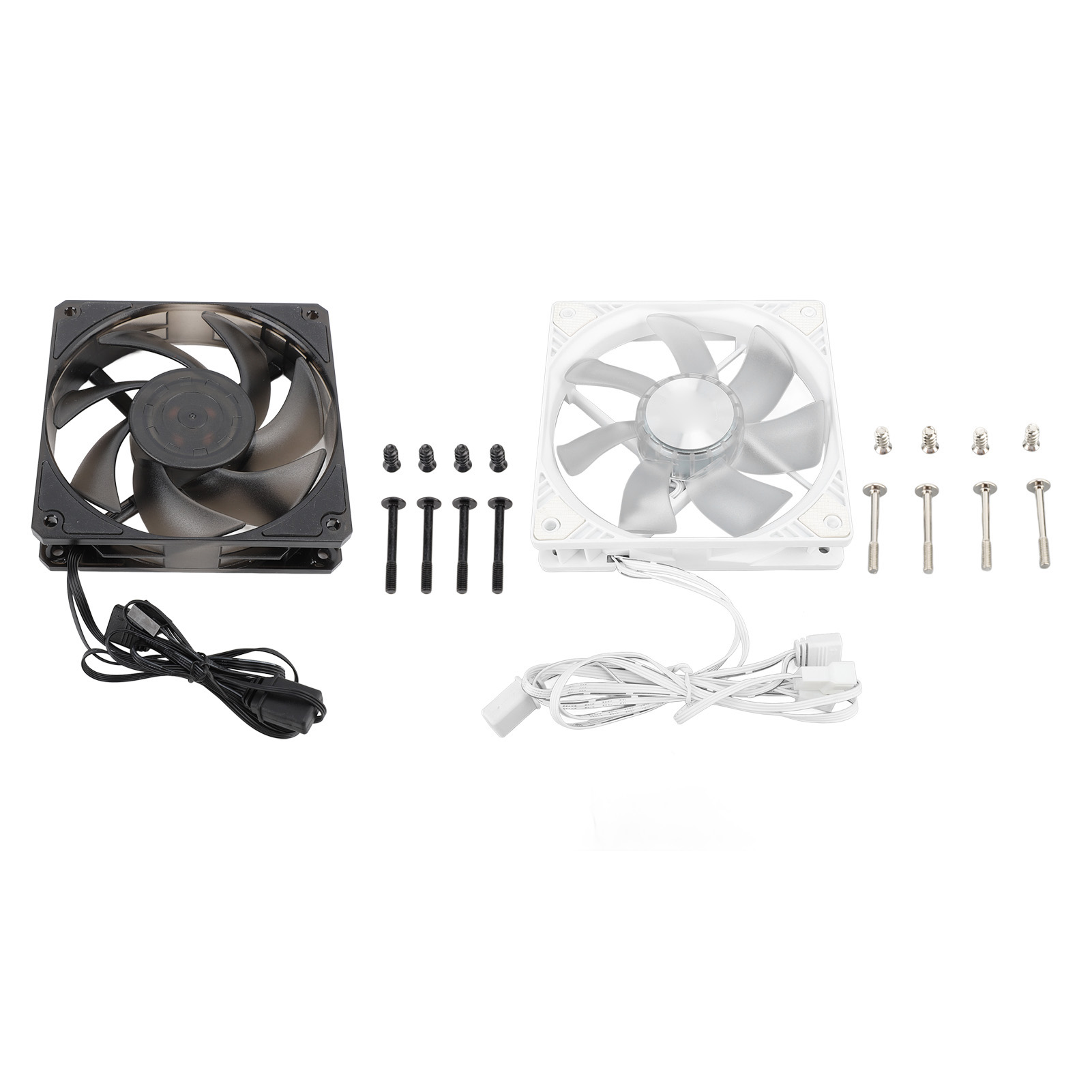 120mm Hydraulic Bearing Case Fan 800 To 2500RPM 4 Pin PWM 5V ARGB Temperatur - Picture 17 of 18