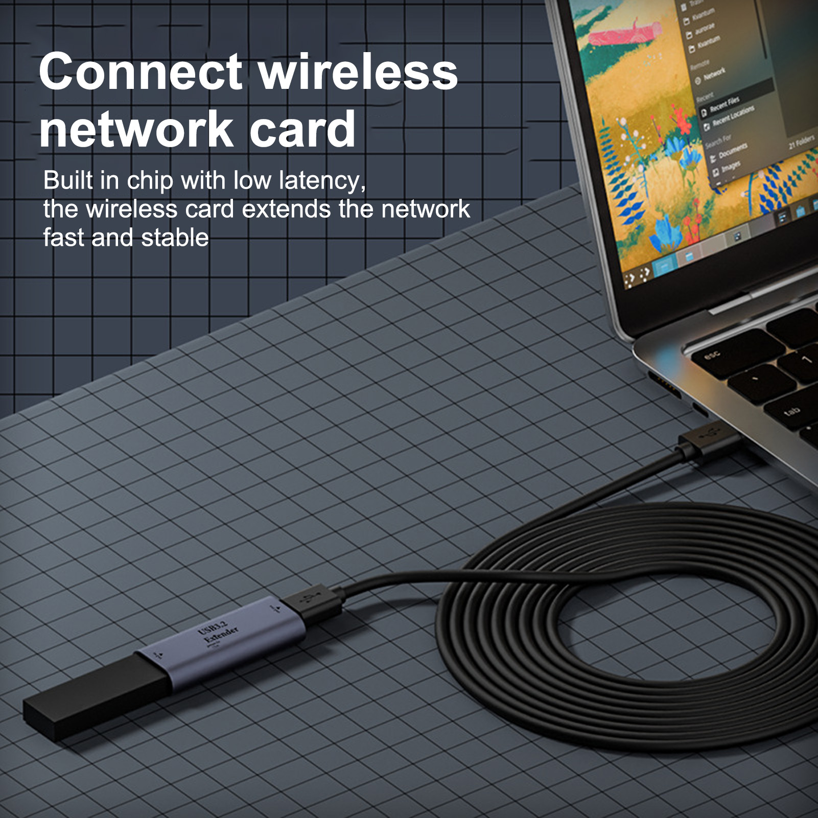 USB 3.2 Signal Extender 5Gbps 10m Long Distance Portable USB3.2 Signal Ampli - Zdjęcie 18 z 24