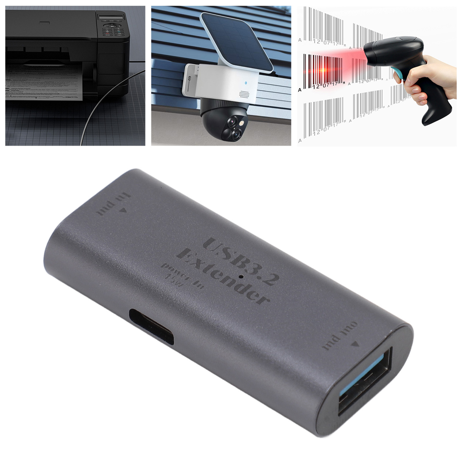 Extenseur de signal USB 3.2 5 Gbit/s 10 m portable longue distance USB3.2 ampli de signal - Photo 26/36