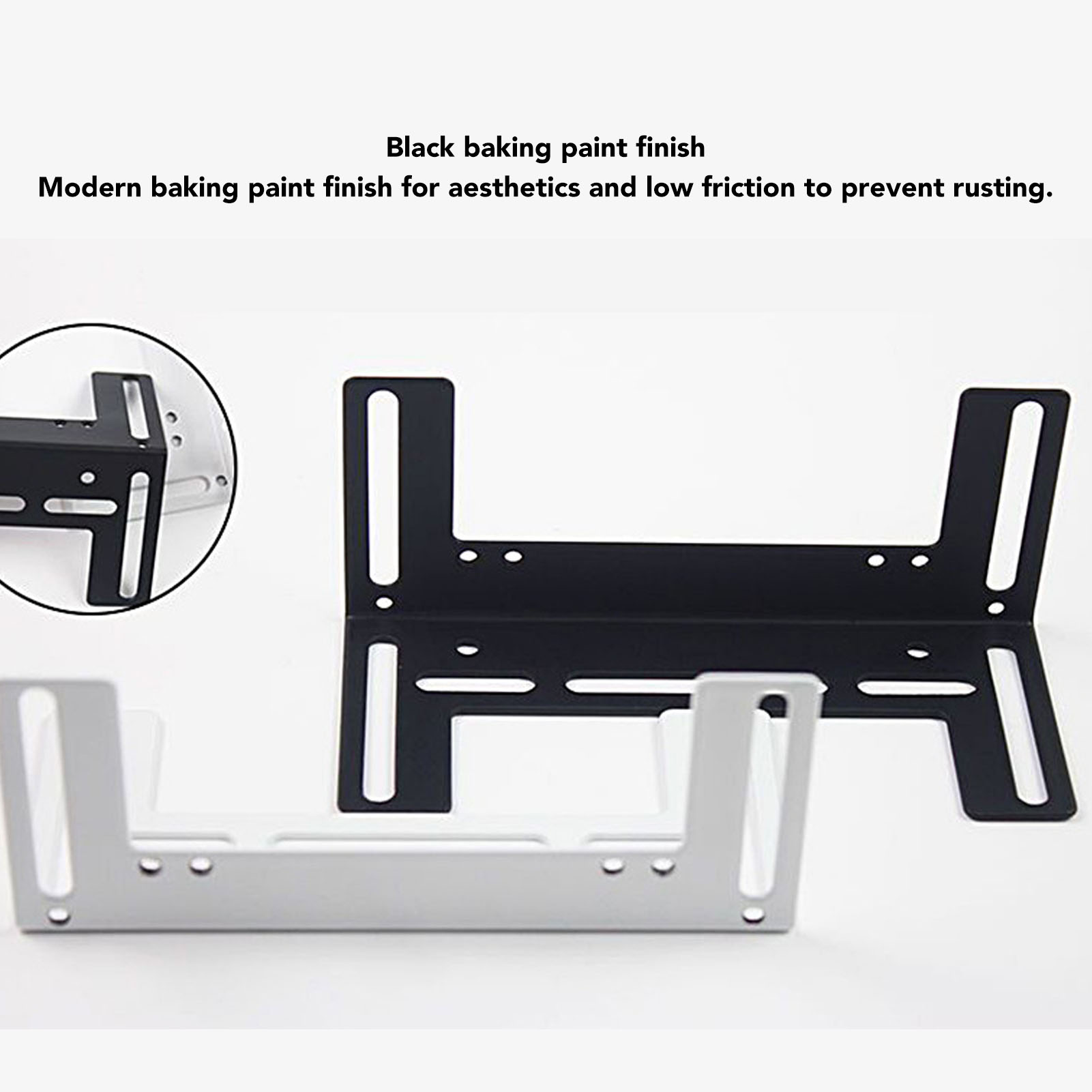 Computer Radiator Fan Holder Thickened Stainless Steel Low Noise Chassis Fan FY - Afbeelding 26 van 30