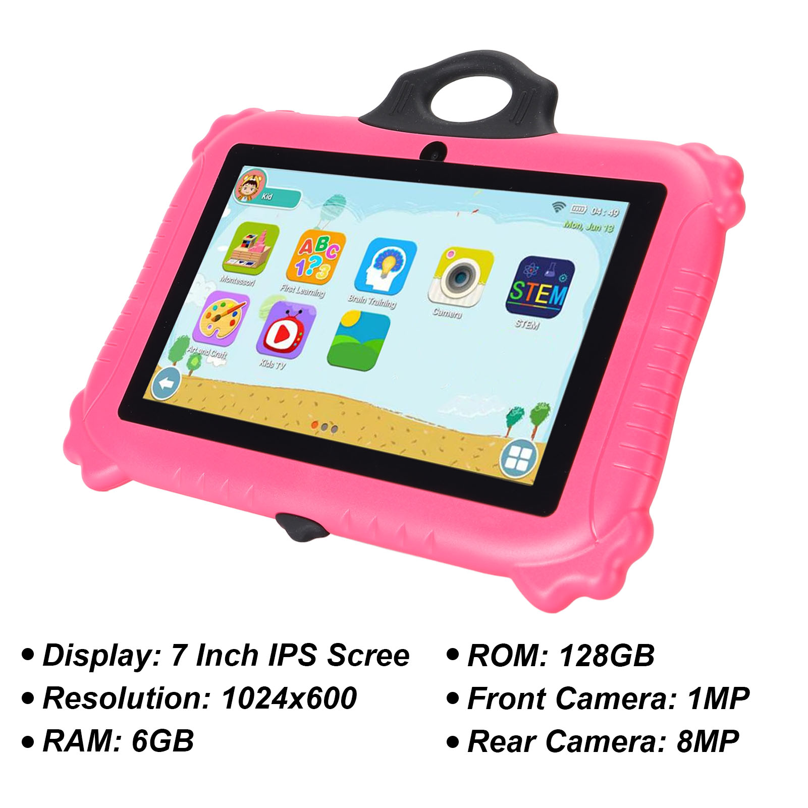 Kids Tablet For 11 7 Inch 6GB RAM 128GB ROM Learning Educational APP - Picture 21 of 21