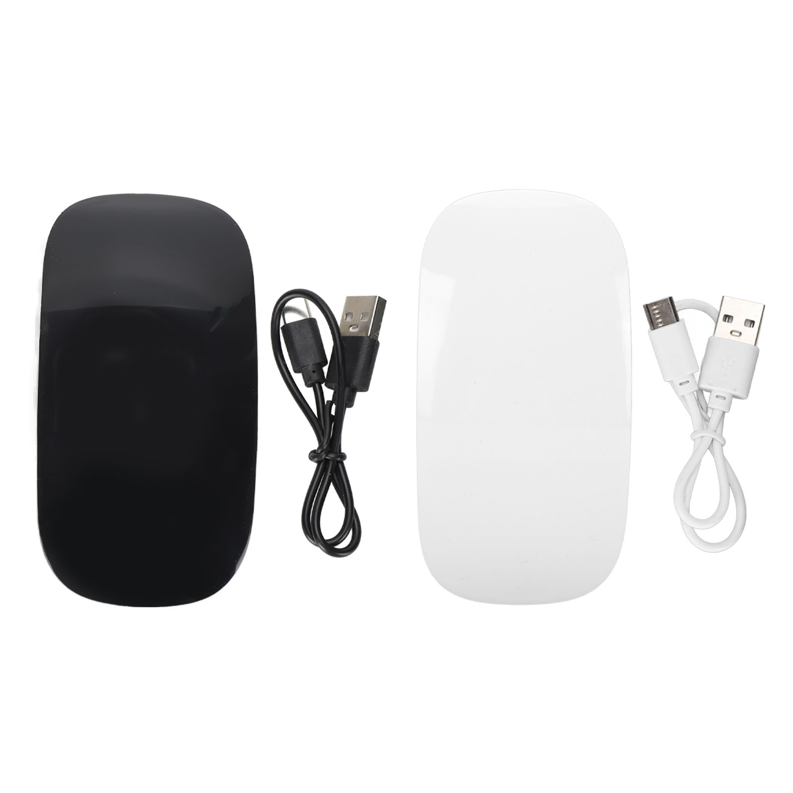 Wireless BT Mouse Ergonomic Curved Optical Touch USB C Rechargeable Slim Sil - Picture 26 of 28