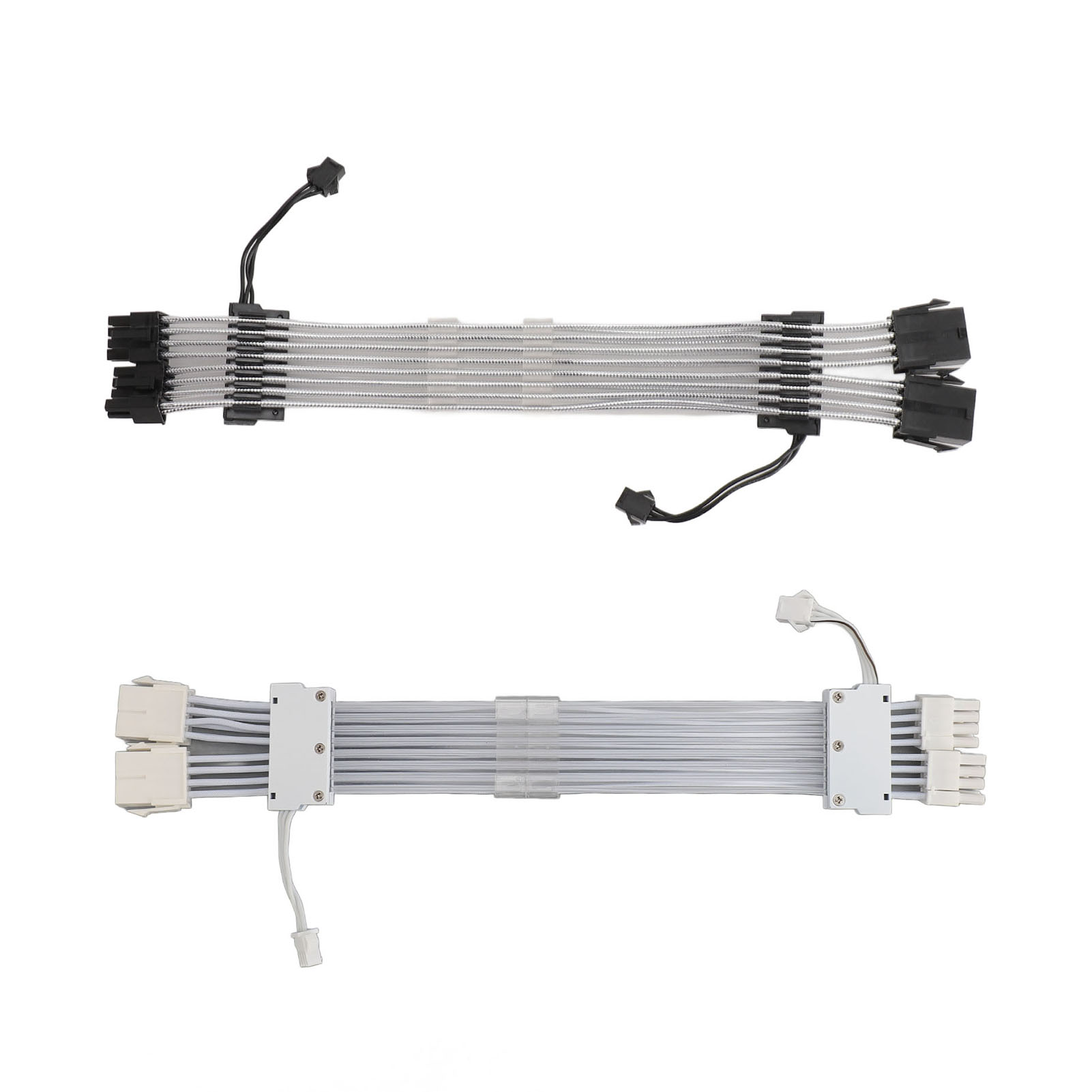 RGB PSU Cables ARGB GPU Power Supply Cable 2x8 Pin Extension Cable Kit 5V 3P SAL - Photo 25/28