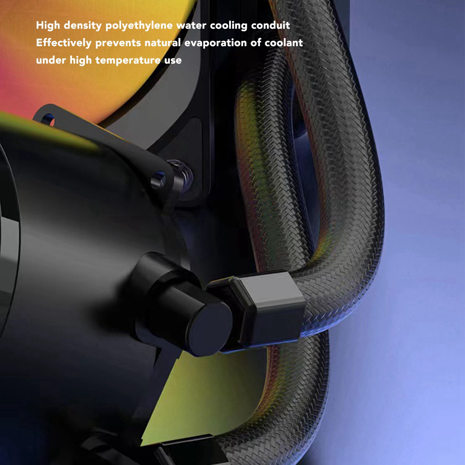 240mm CPU Cooler Dual 120mm PWM Fan ARGB Sync Adjustable For LGA2066 2011 115 CB - Afbeelding 30 van 30