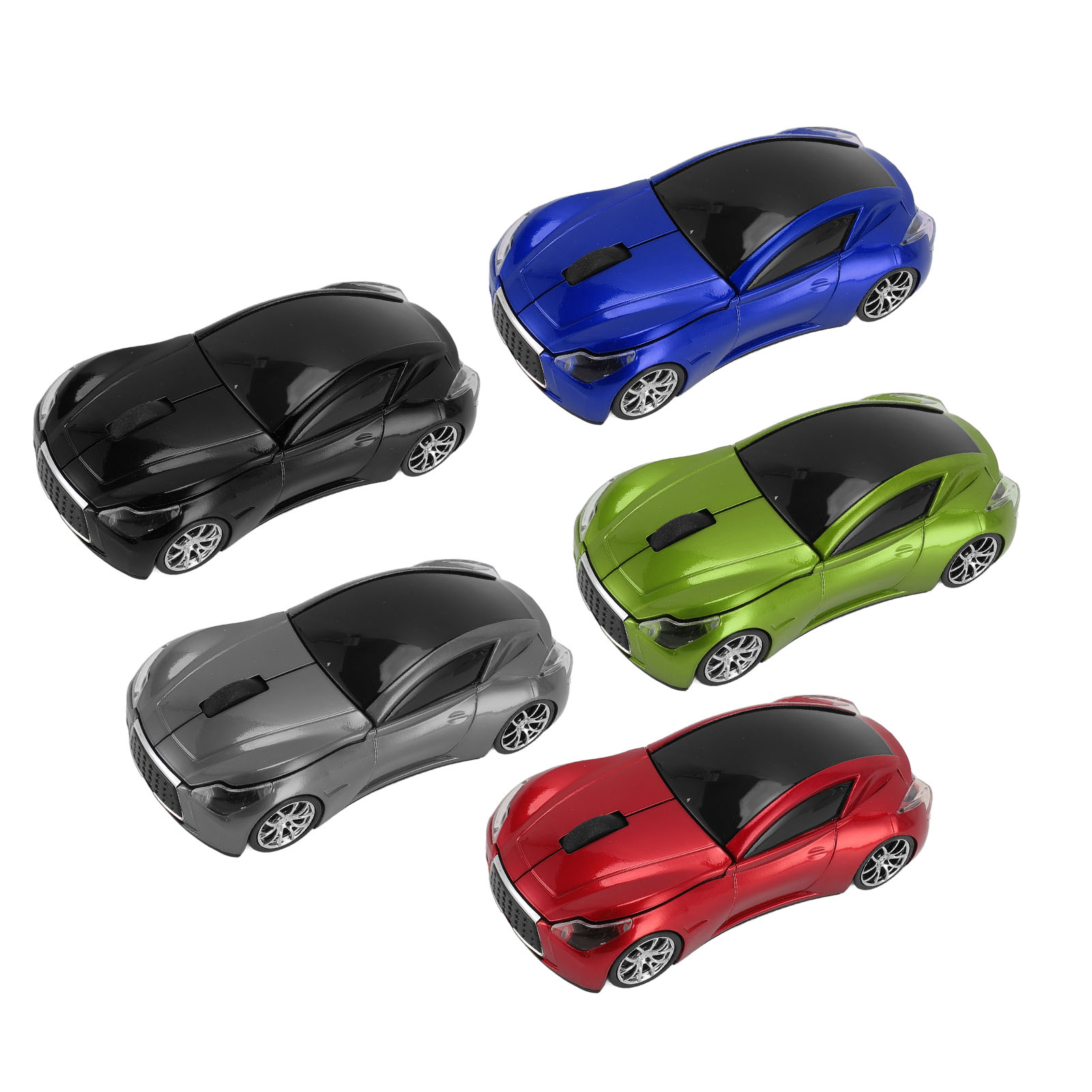 Sport Car Shape Wireless Mouse 1600 DPI Optical Sensor Mice 2.4 GHz USB Rece TPG - Picture 33 of 34
