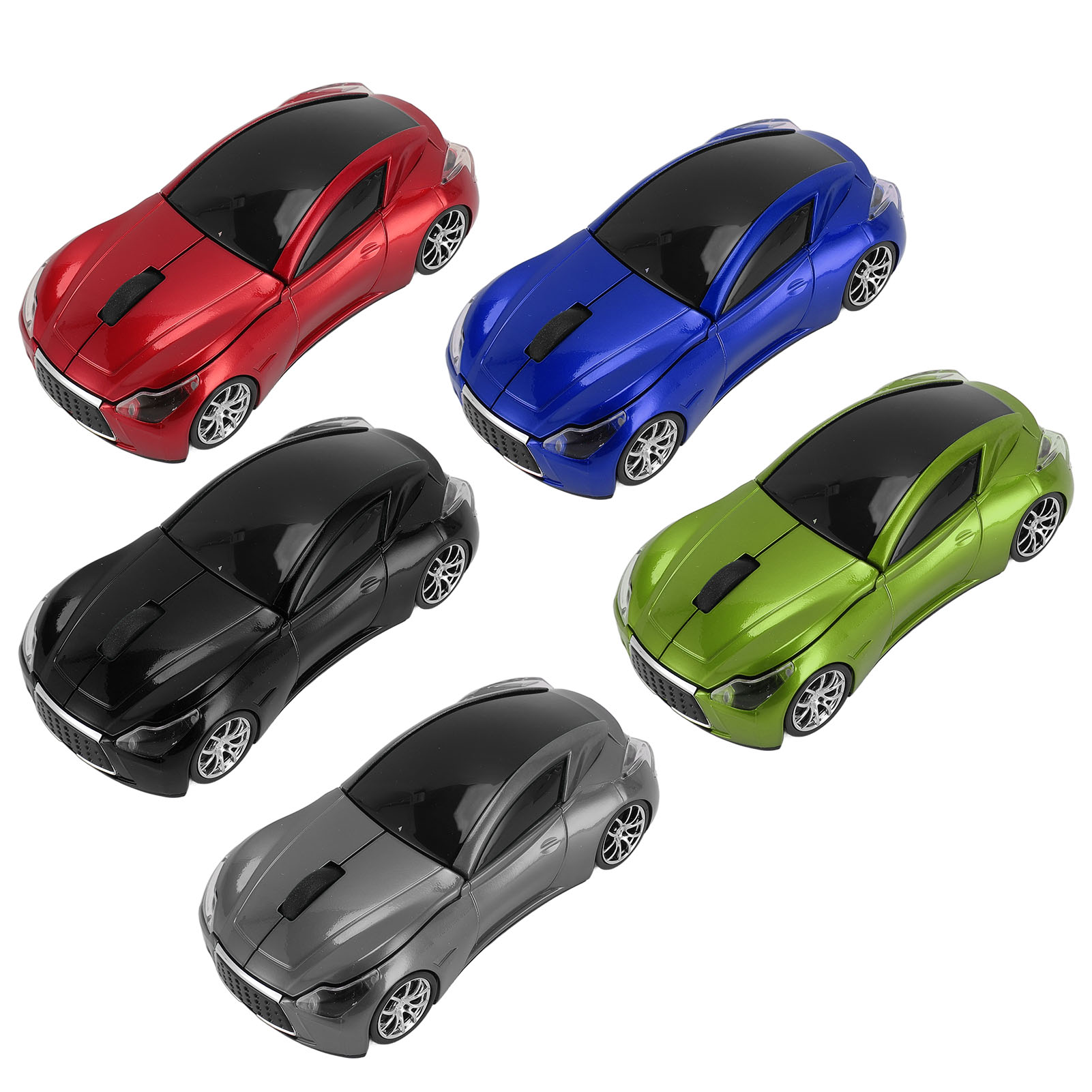 Sport Car Shape Wireless Mouse 1600 DPI Optical Sensor Mice 2.4 GHz USB Rece TPG - Picture 25 of 34