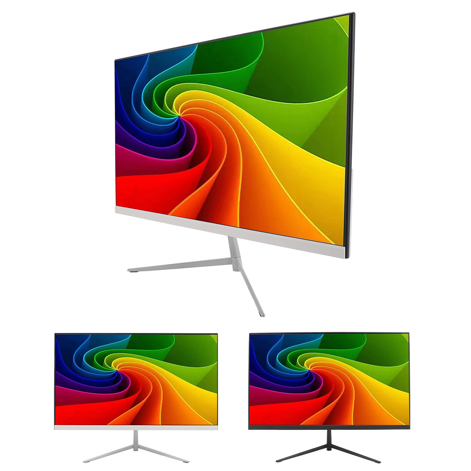 24in Gaming Monitor FHD IPS 1920 X 1080 75Hz Refreshing Rate 178° View Angle NEW - Afbeelding 17 van 18