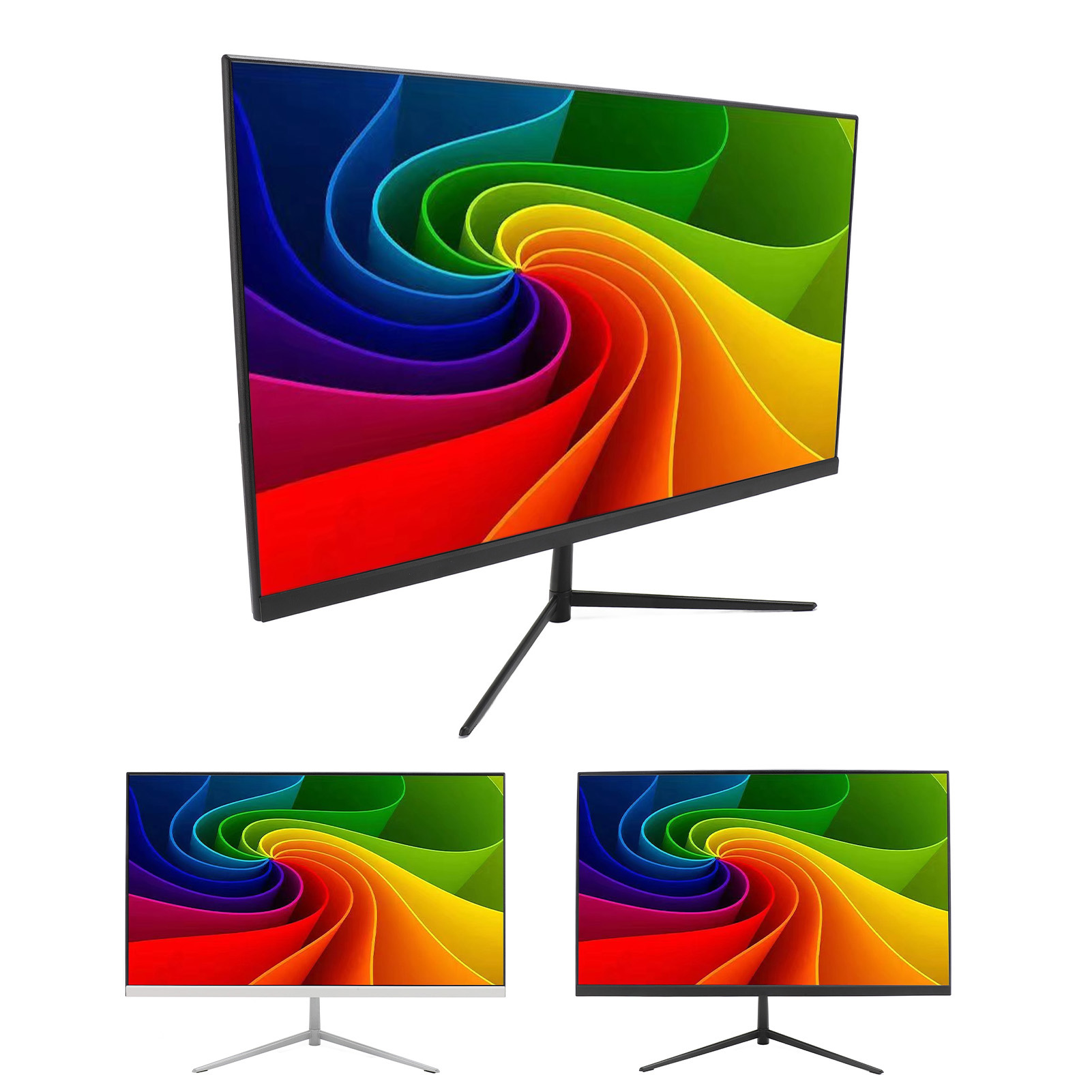 24in Gaming Monitor FHD IPS 1920 X 1080 75Hz Refreshing Rate 178° View Angle NEW - Afbeelding 13 van 18