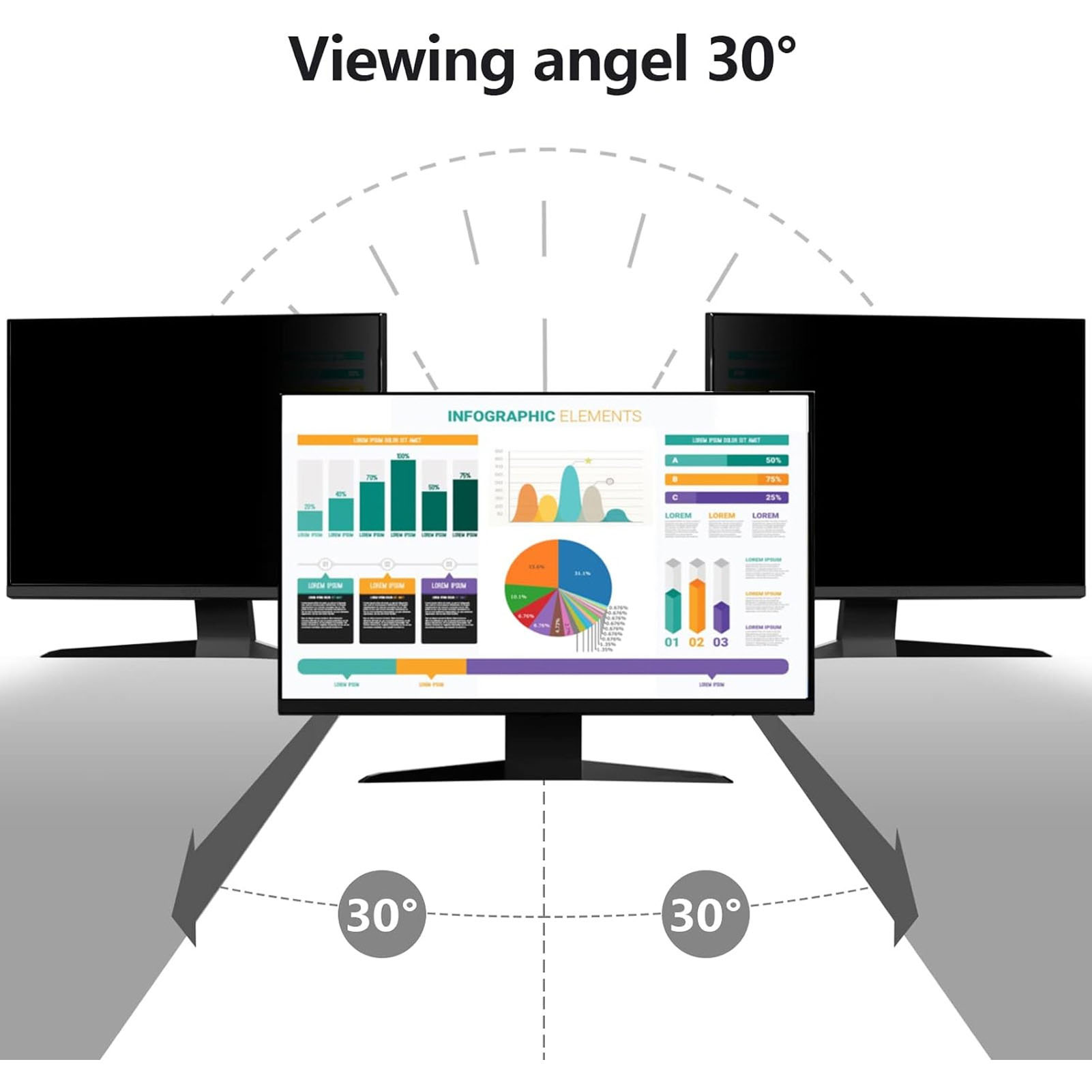 Laptop Private Screen 16: 10 Aspect Ratio Prevent Blue Light Glaring Remova Kit - Picture 25 of 36