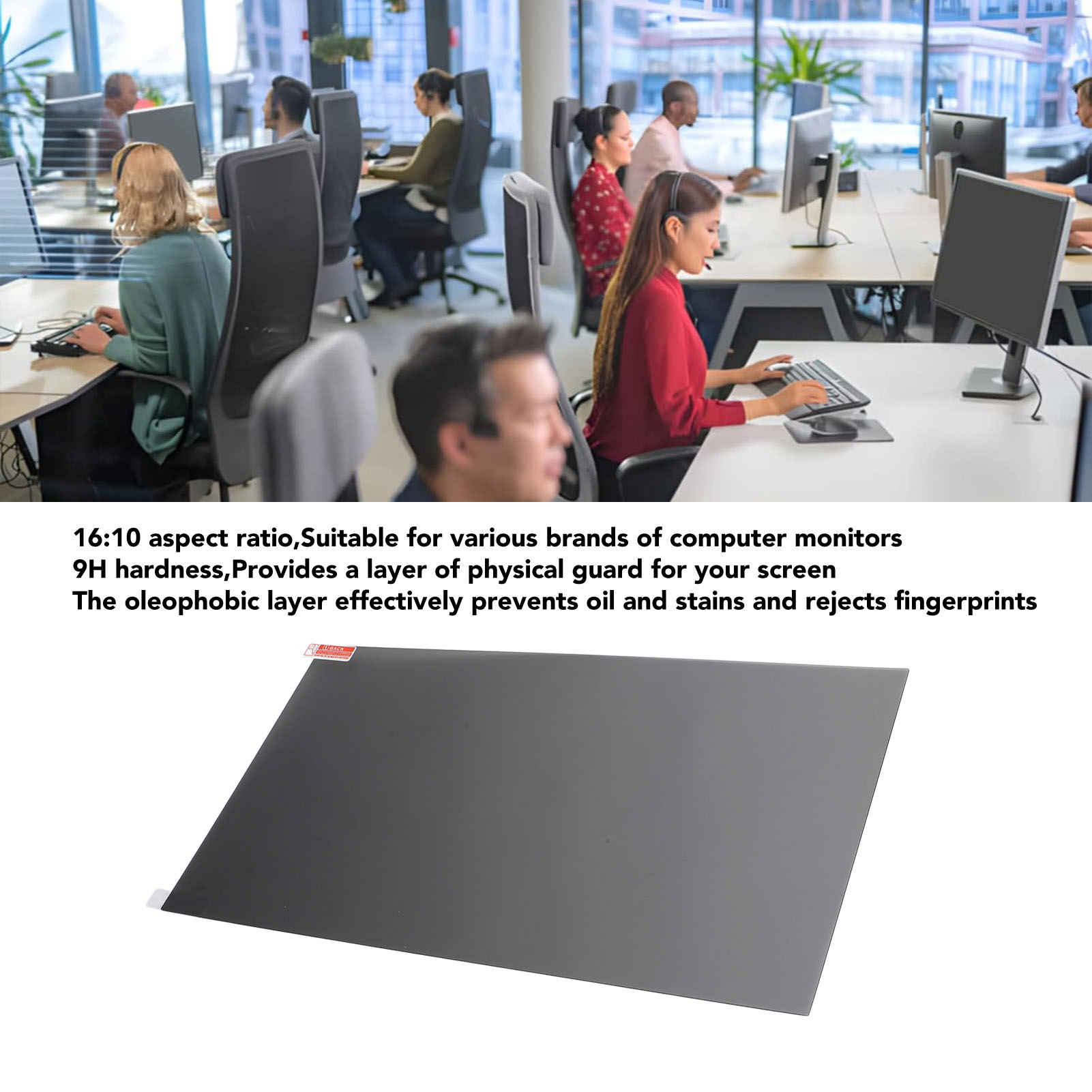 Laptop Private Screen 16: 10 Aspect Ratio Prevent Blue Light Glaring Remova - Picture 26 of 36