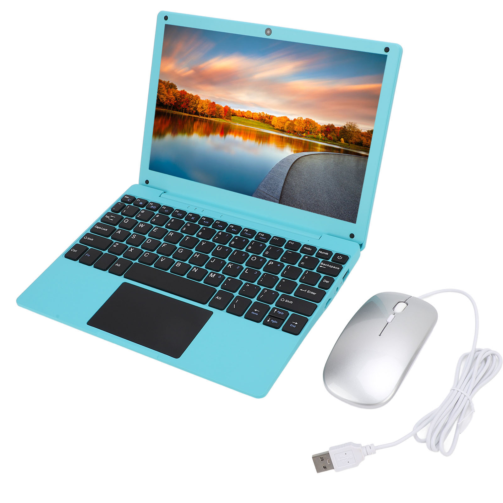 10.1 Inch Laptop Quad Core Processor Type C Charging Built In Camera Wirele - Picture 30 of 41