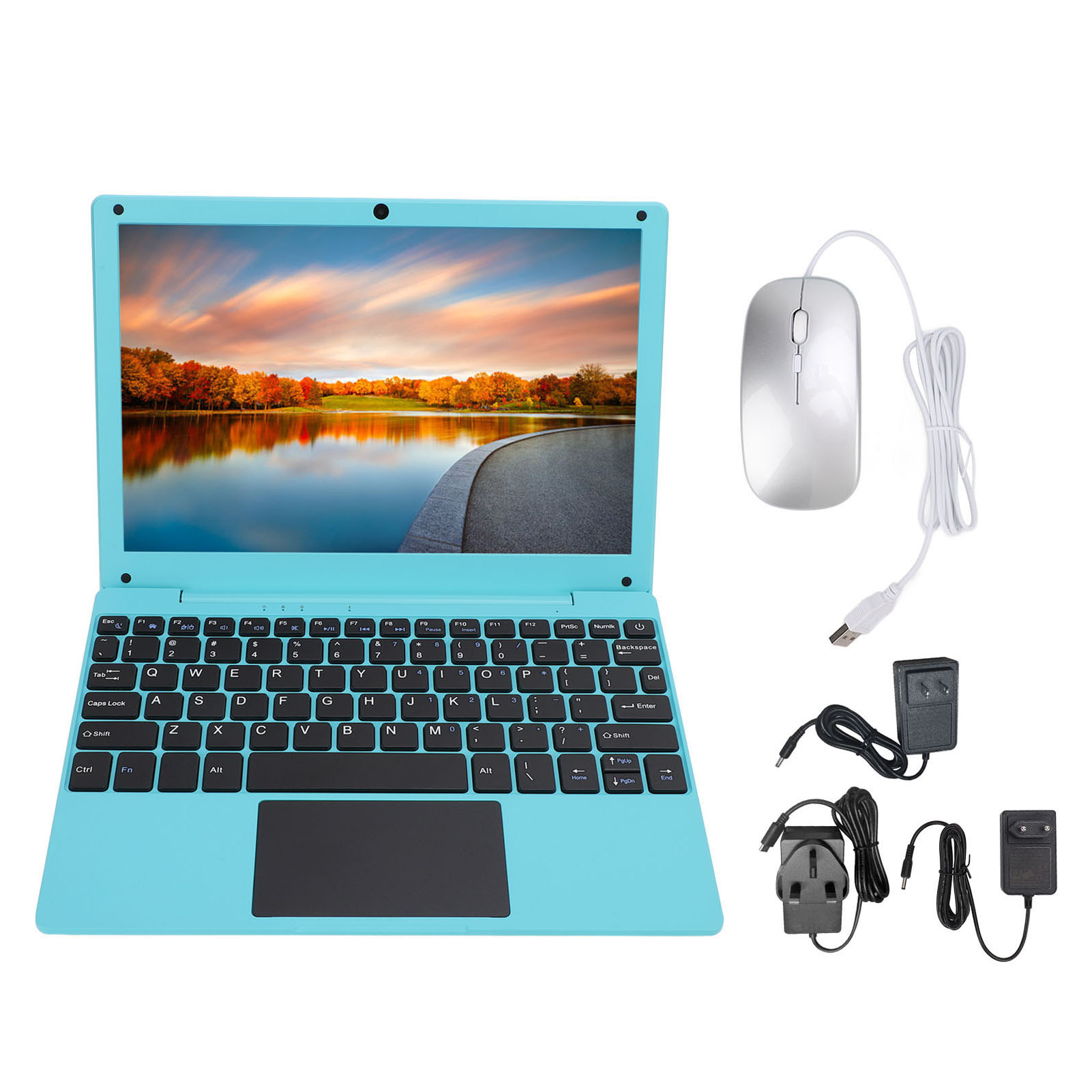 10.1 Inch Laptop Quad Core Processor Type C Charging Built In Camera Wirele - Picture 26 of 41