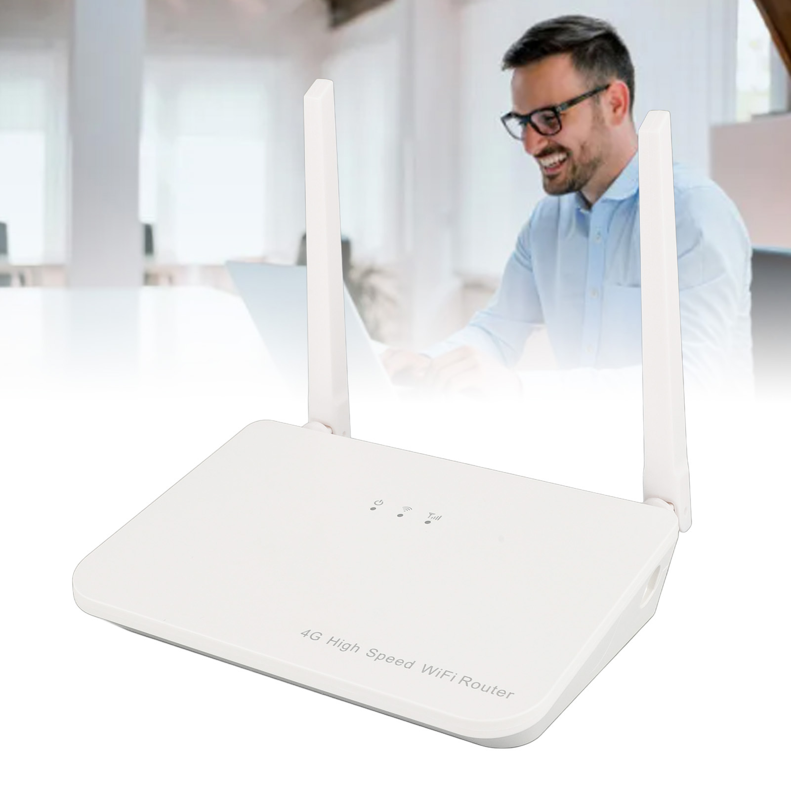 4G LTE Router 300Mbps 2 Antennas High Speed Portable WiFi Hotspot With Micro FY - Afbeelding 24 van 28