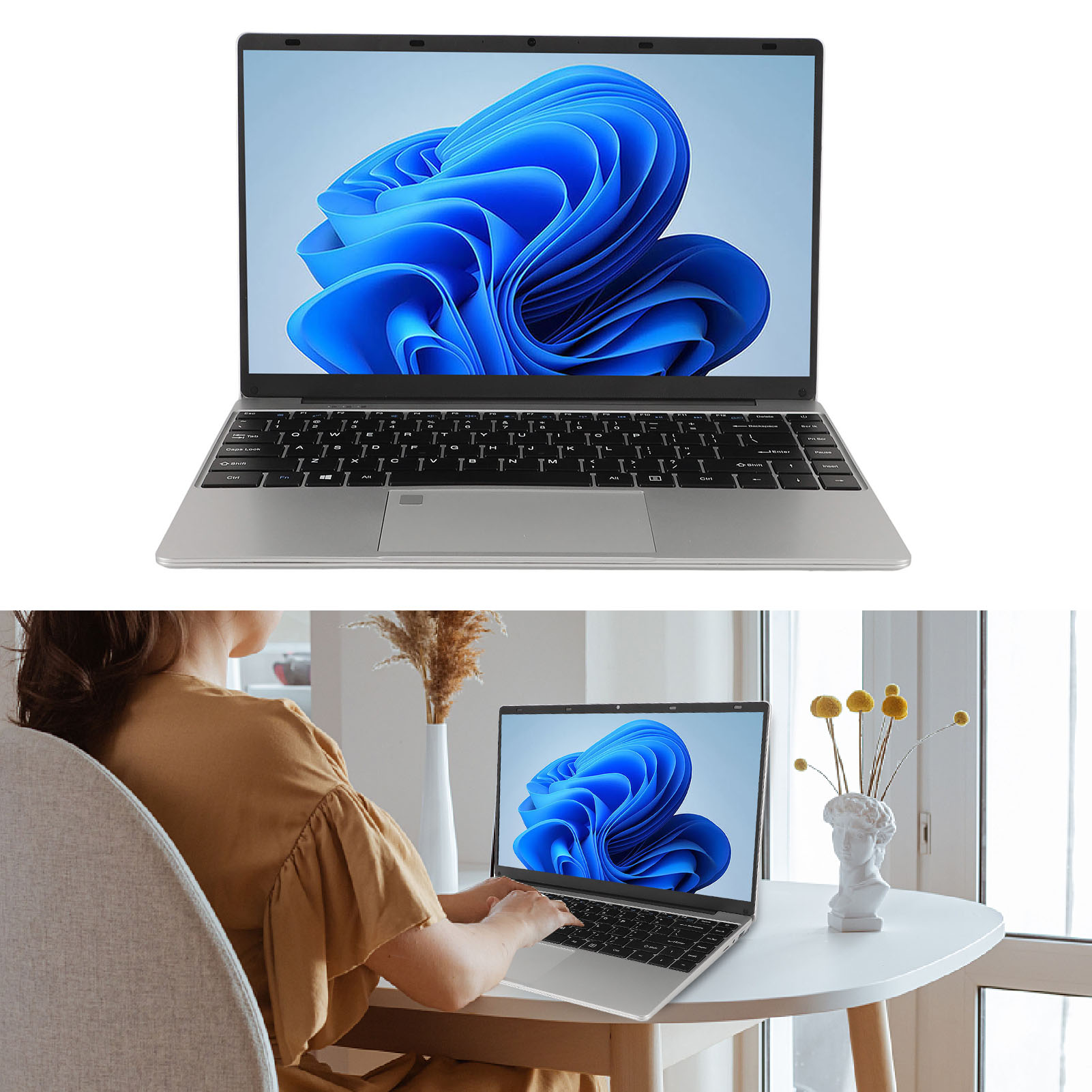 14.1in FHD Laptop Für Win 11 N5105 Prozessor Ultra Thin Lightweight Mini HD Kit - Picture 24 of 49