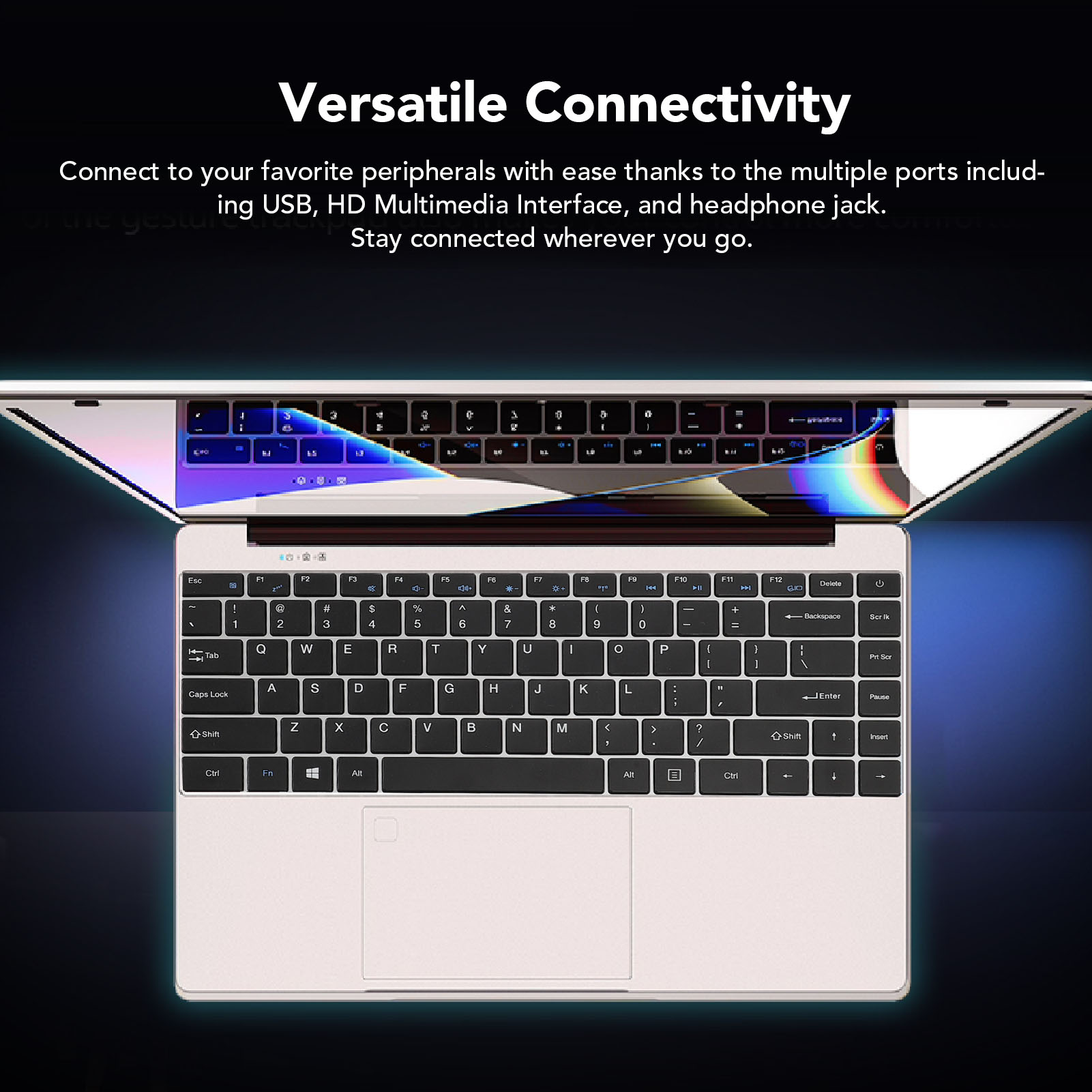 14.1in FHD Laptop Für Win 11 N5105 Prozessor Ultra Thin Lightweight Mini HD Neu - Picture 31 of 49