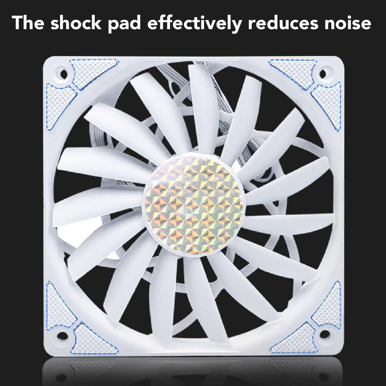 120mm 4pin PWM Case Fan MFDB Dynamic Pressure Bearing 500RPM To 1800RPM PC Co FY - Afbeelding 26 van 30