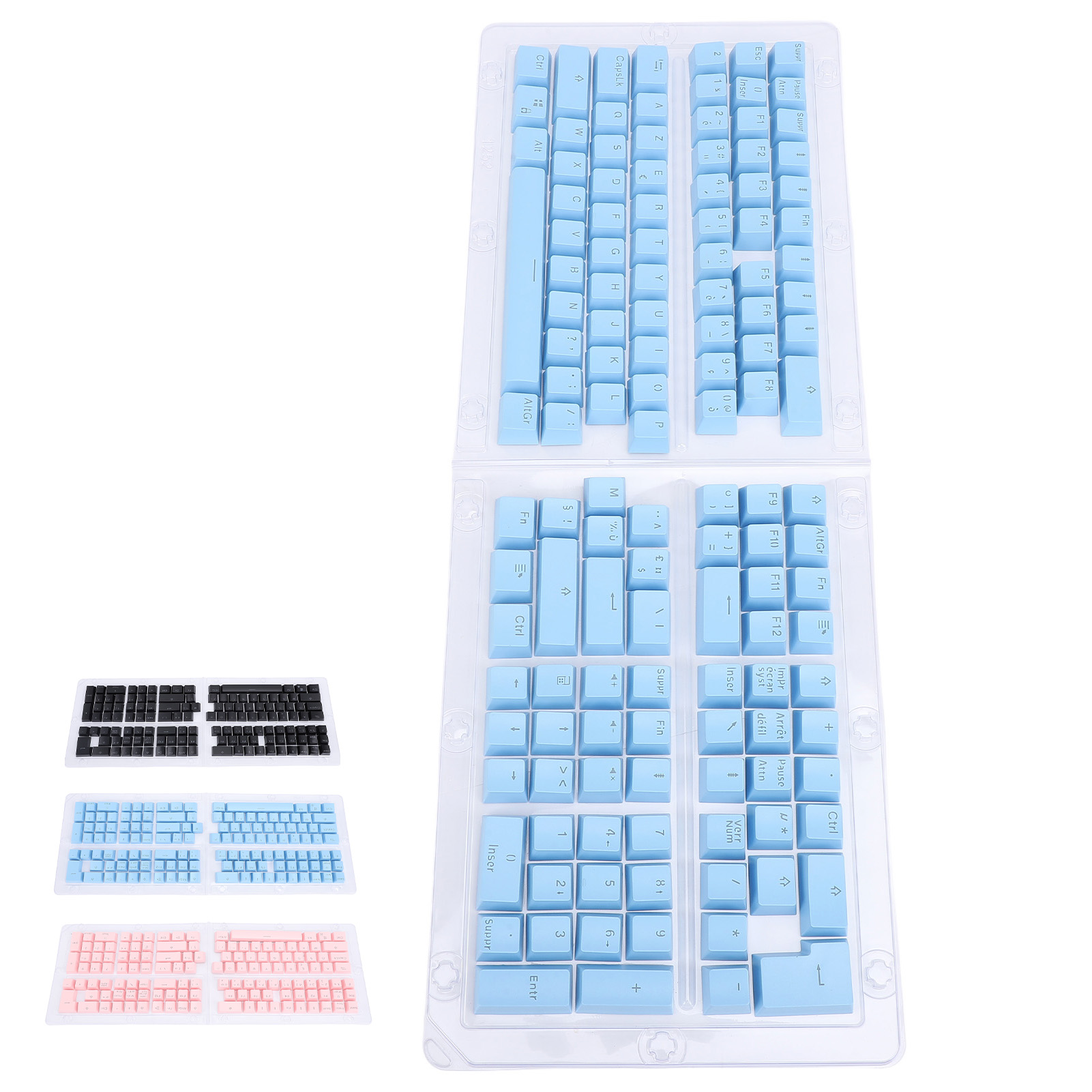 132 Keys French Keyboard Keycaps Minimalist Mechanical Keyboard Keycaps For Kit - Picture 18 of 21