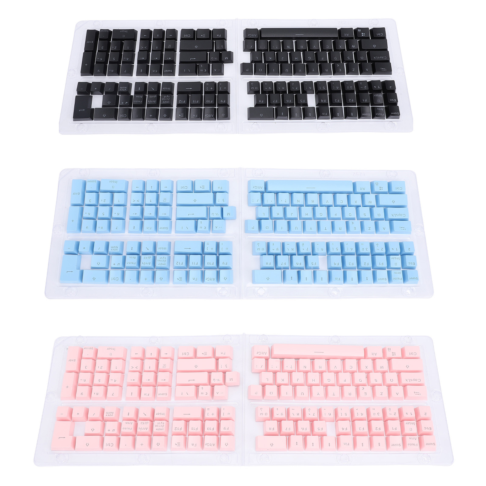 132 Keys French Keyboard Keycaps Minimalist Mechanical Keyboard Keycaps For Kit - Picture 13 of 21