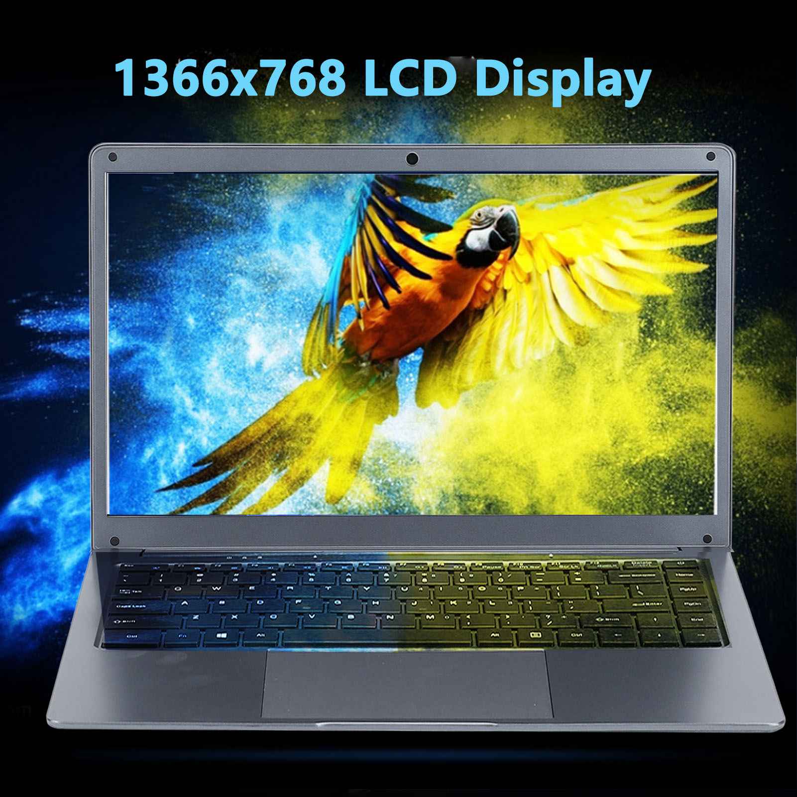 14.1in Laptop For Celeron N3350 CPU DDR3 6GB SSD 1TB LCD Anti Blue Light Ul - Picture 26 of 30