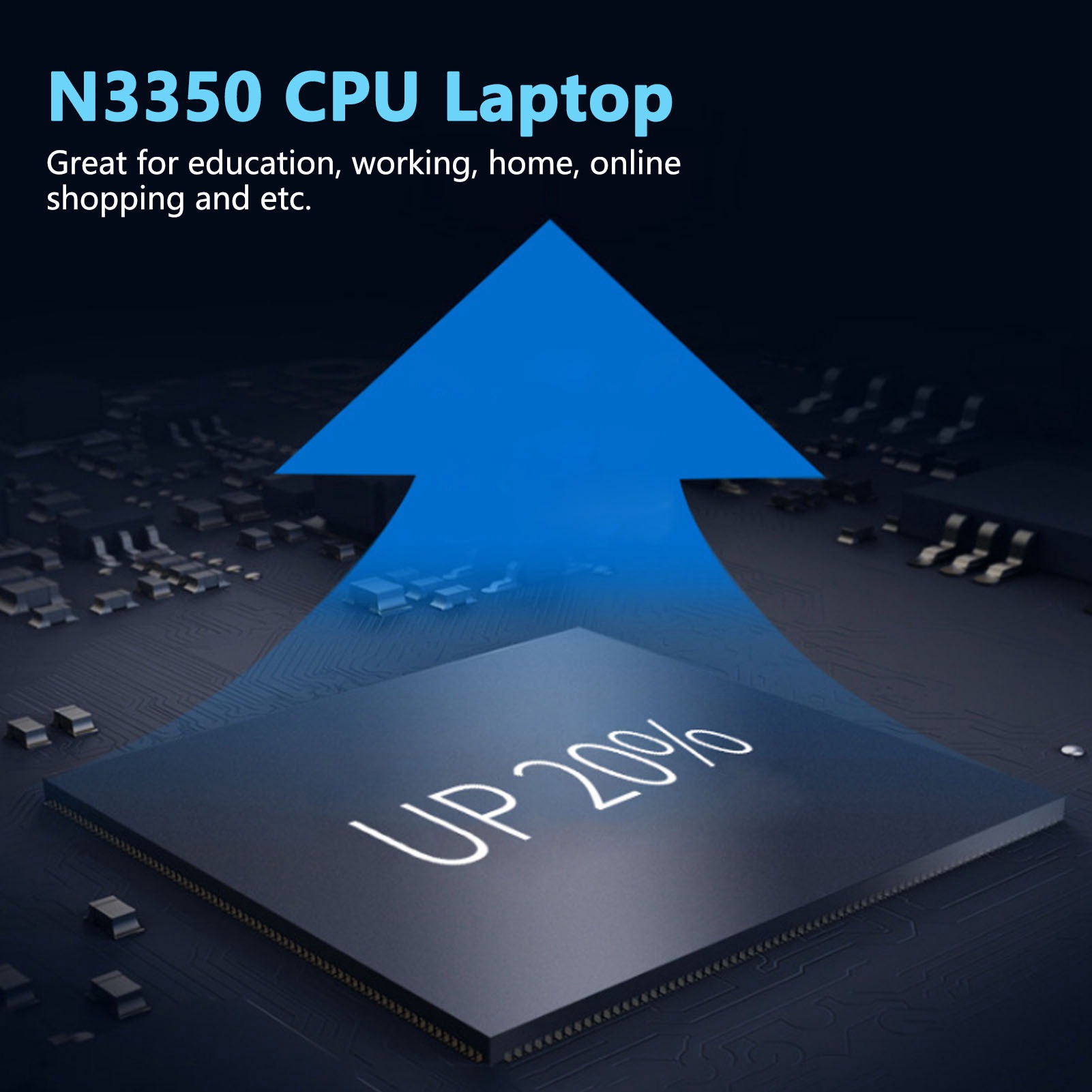 14.1in Laptop Für Celeron N3350 CPU DDR3 6GB SSD 1TB LCD Anti Blue Light Ul Neu - Picture 26 of 30