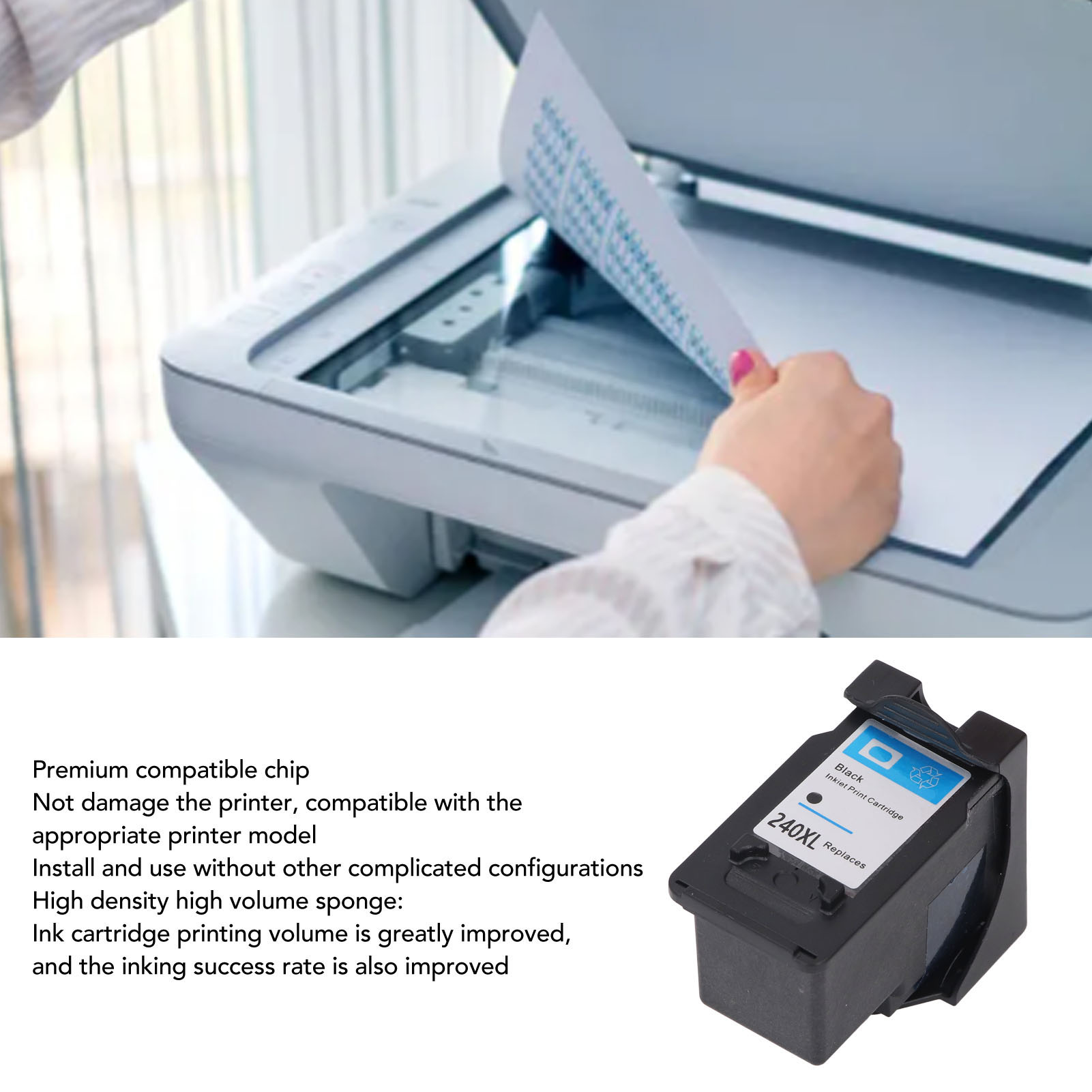 Printer Ink Cartridge Replacement For MG3620 MG3600 TS5120 MX472 TS5100 MG2 Kit - Picture 14 of 18