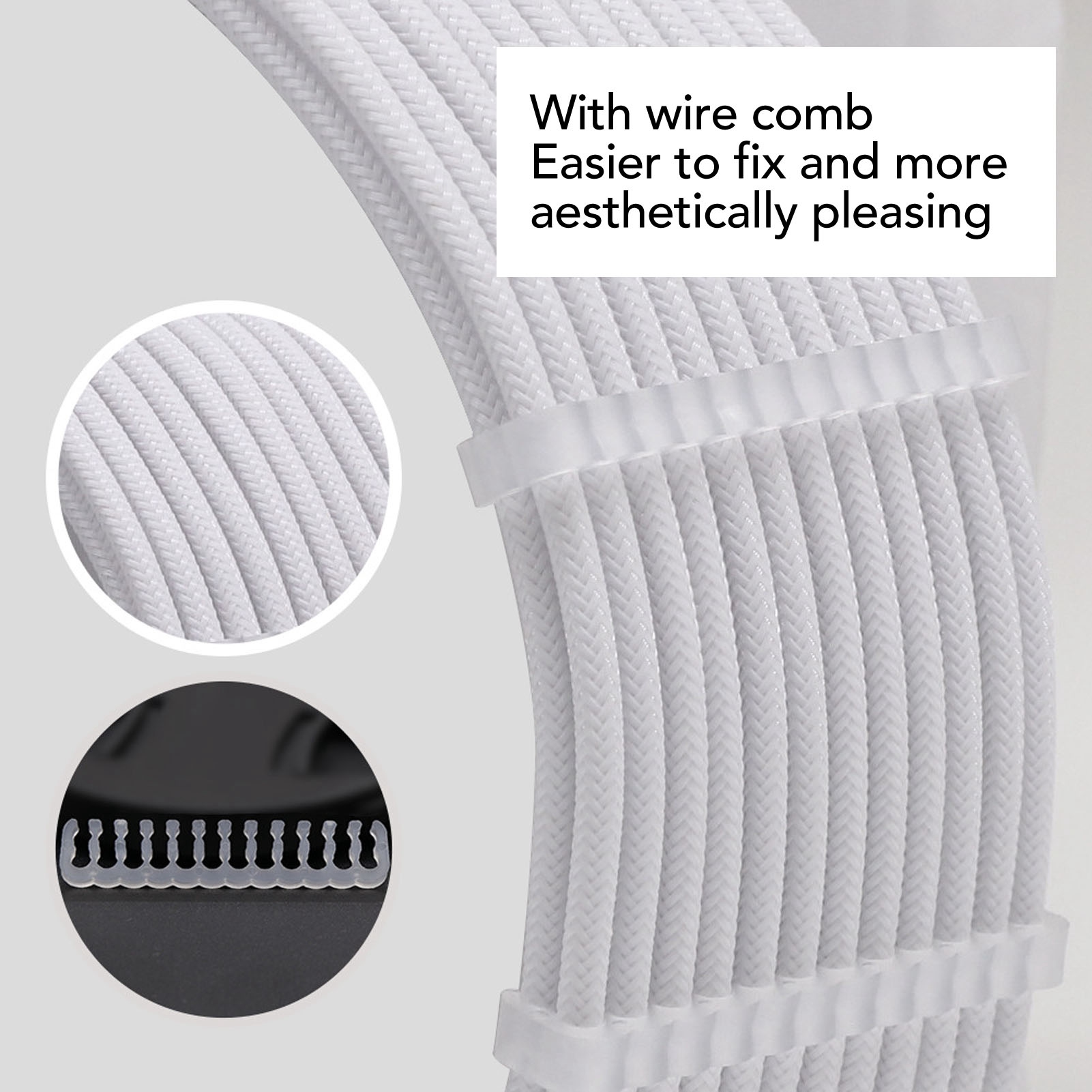 Computer Cable Extension 30cm Length Nylon Motherboard Graphics Card Ex FY - Afbeelding 23 van 28